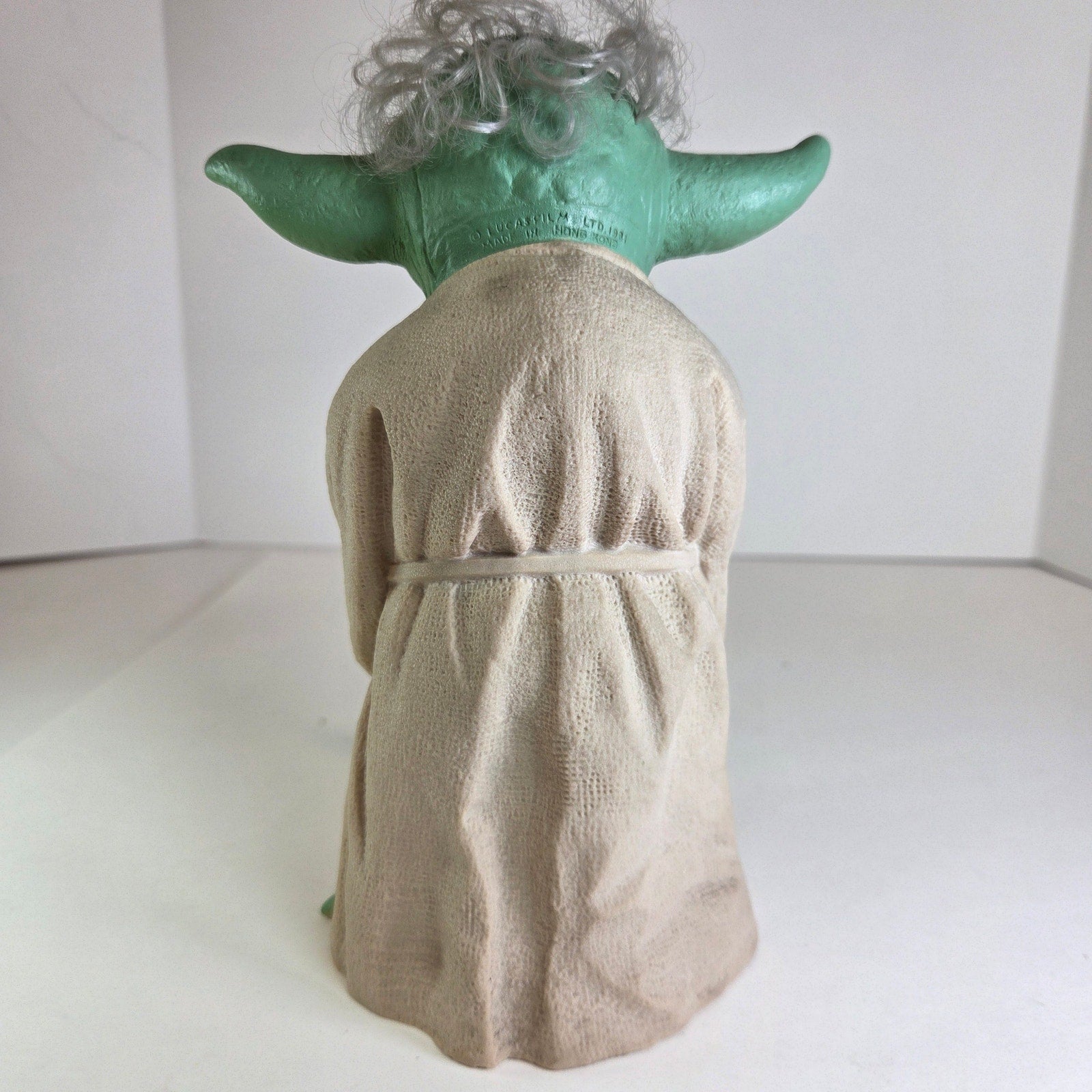 1981 Star Wars Yoda Figure Lucasfilm Hong Kong Rubber Molded Vintage Toy