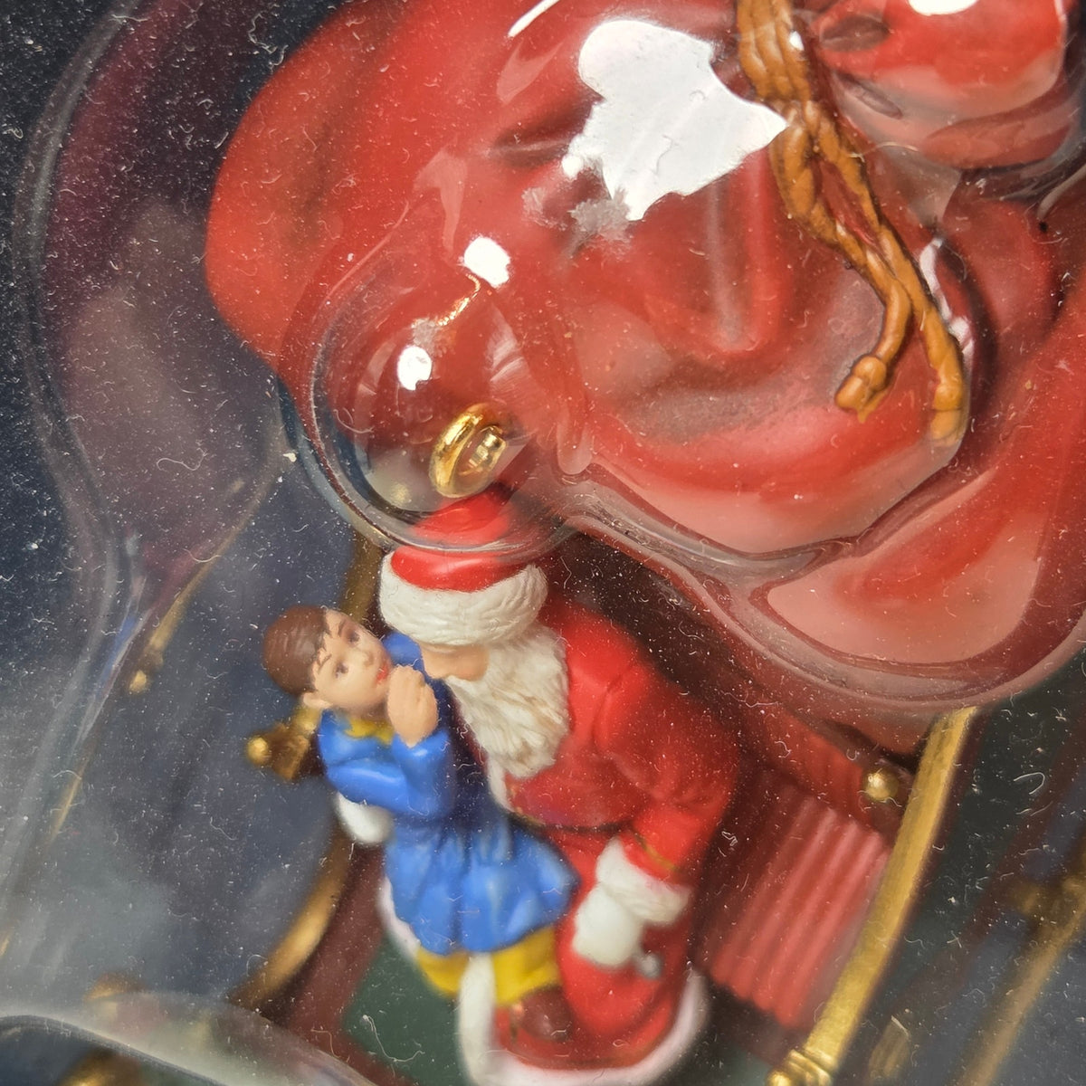 Hallmark Polar Express First Gift of Christmas Ornament 2004 NIB Santa Sleigh