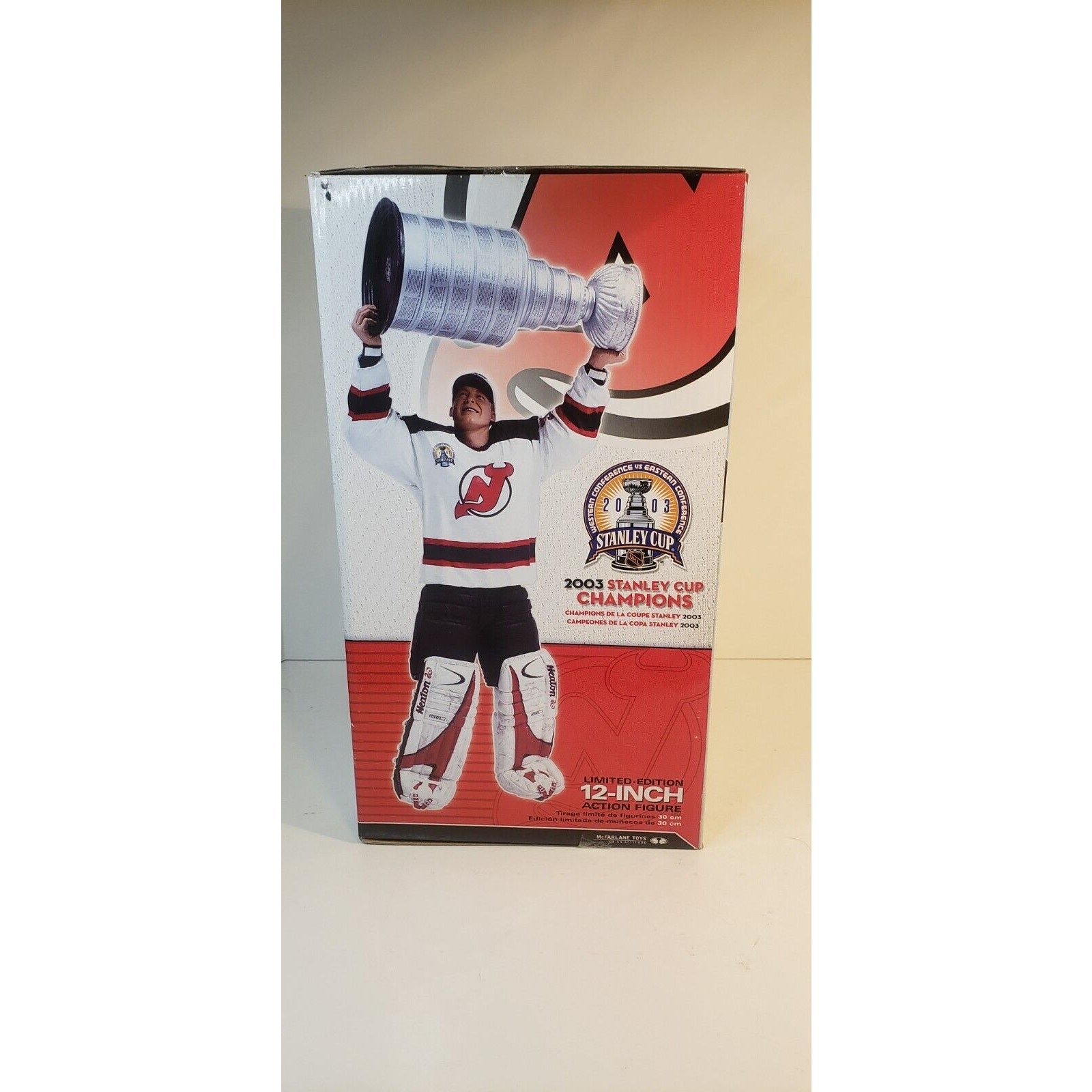 Martin Brodeur McFarlane NHL Series 2 12" Devils Stanley Cup Champions Figure NIB HOF