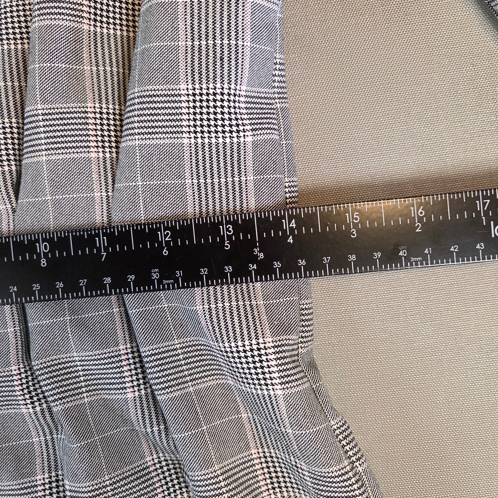 Miss Selfridge Check Plaid Sheath Dress Women’s Size 4 NWT Long Sleeve