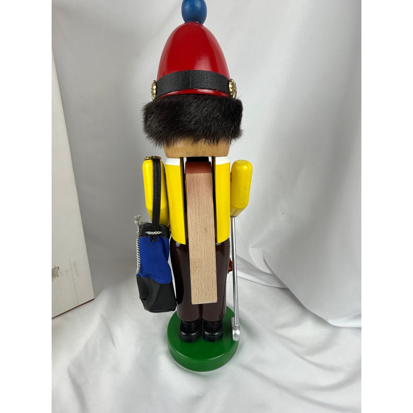 Steinbach S692 The Golfer Nutcracker Handmade Germany w/ Clubs & Box