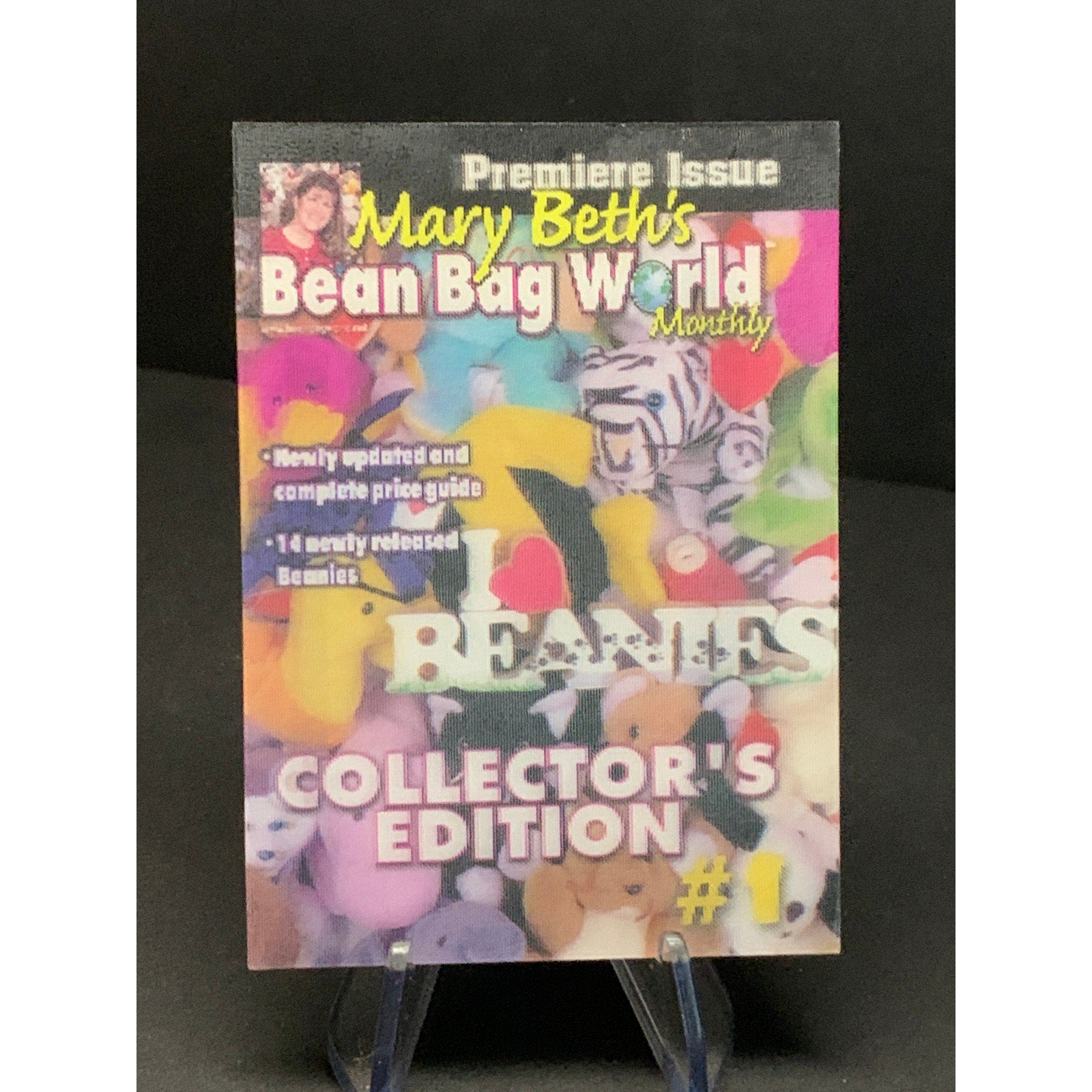 1999 Mary Beth's Bean Bag World Collector Edition 3D Hologram Trading Card
