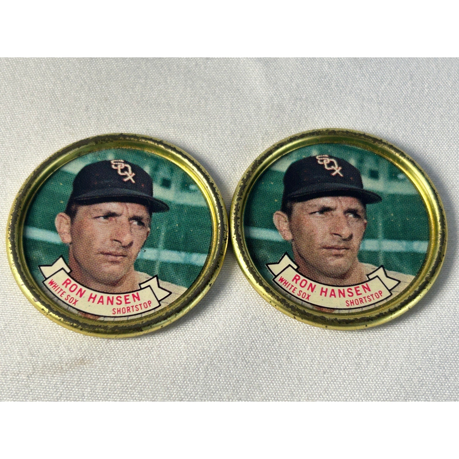1964 Topps Ron Hansen Baseball Coin Lot Chicago White Sox Vintage MLB