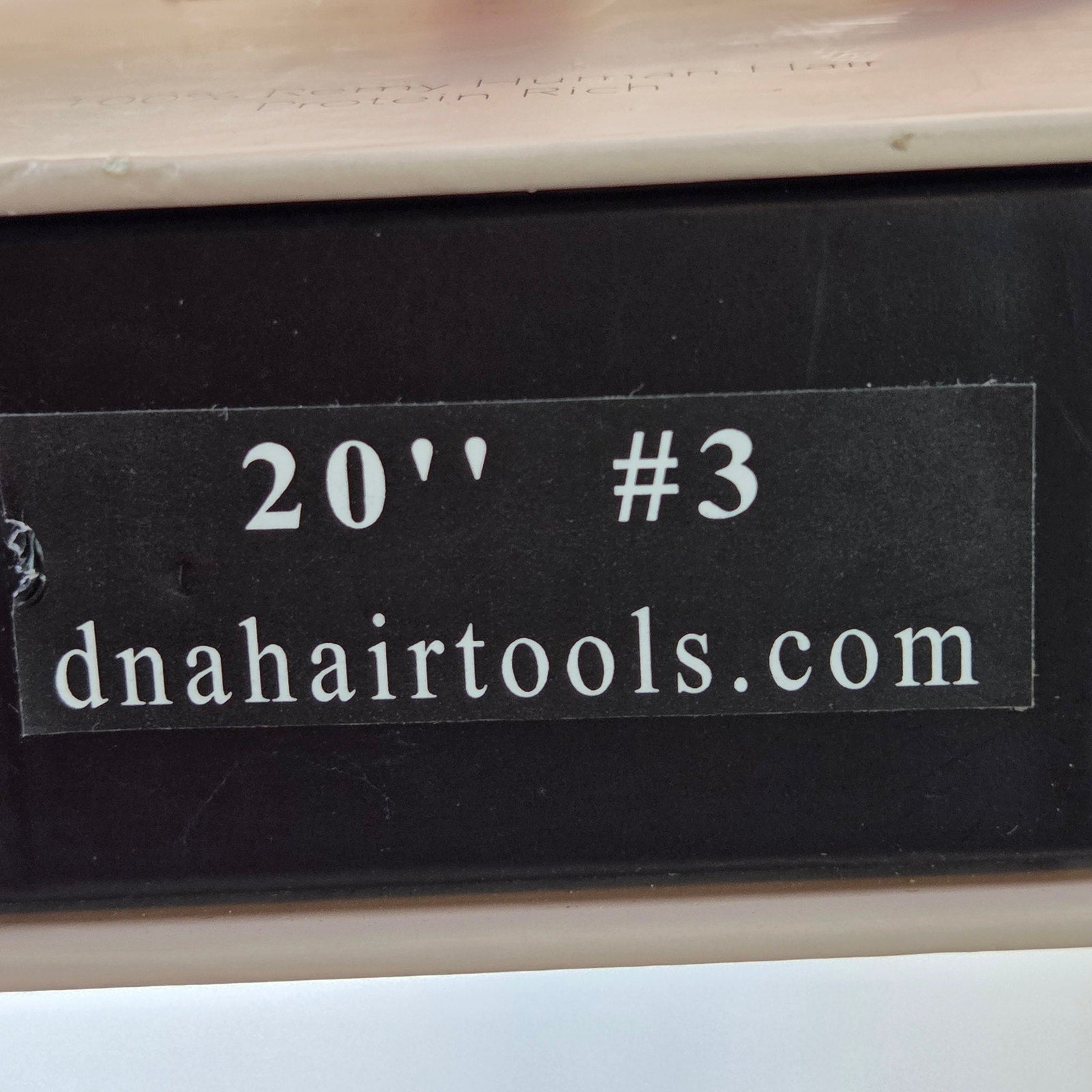 DNA Hair Tools 20 Inch #3 Dark Brown Remy Clip In Extensions Full Set