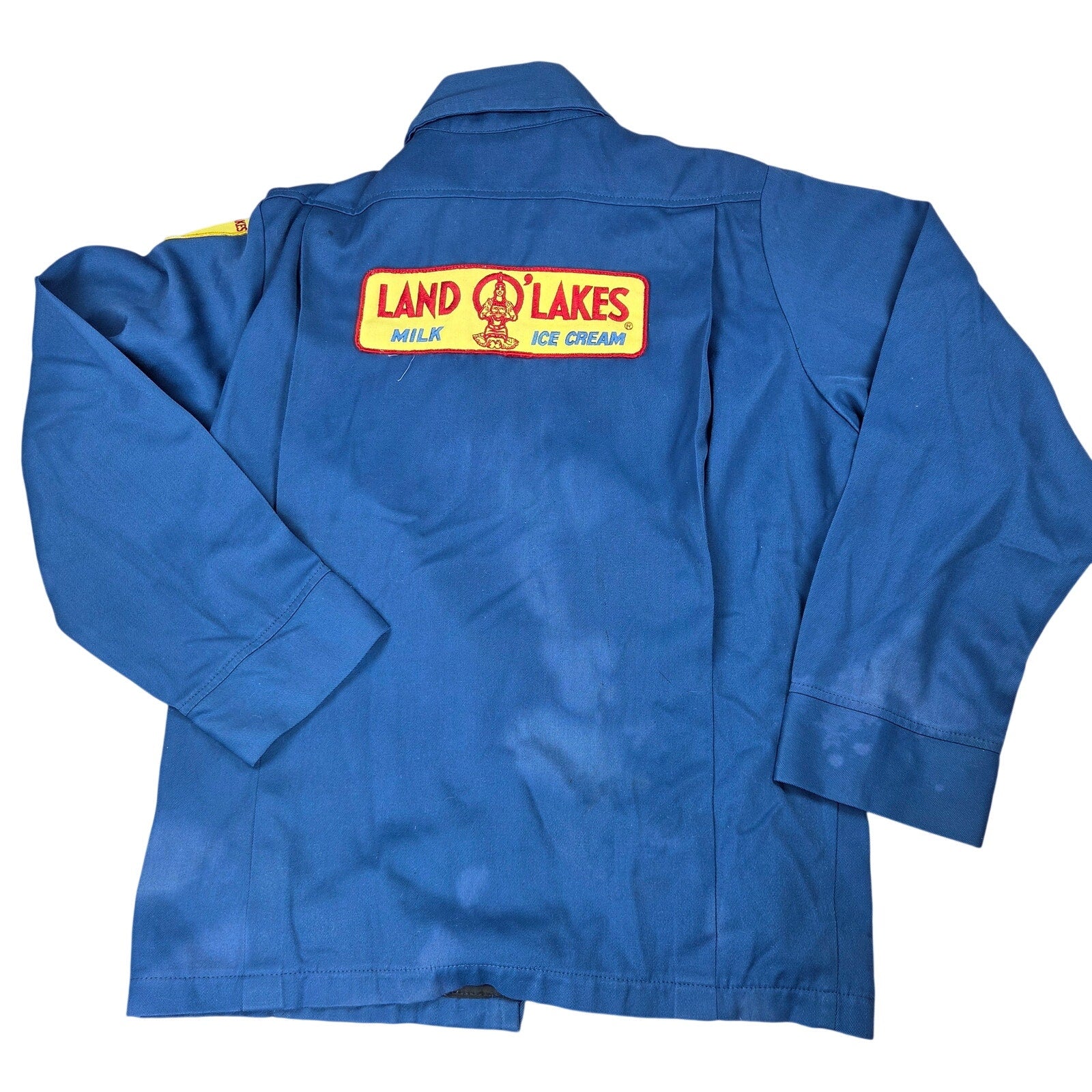 Unitog Land O Lakes Milk Ice Cream Vintage Union Made USA Work Jacket 38R