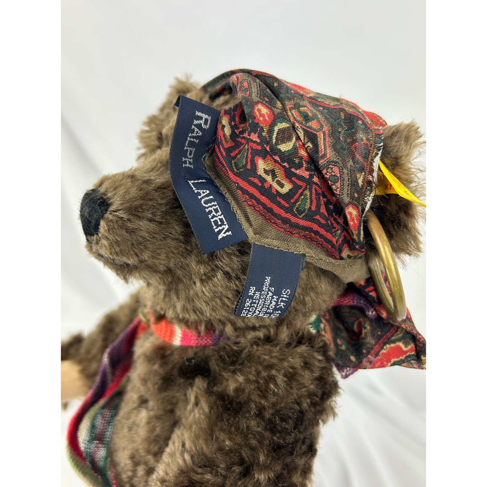 Steiff Ralph Lauren Safari Girl Bear LE 283/500 13" Germany w/Tags 665421