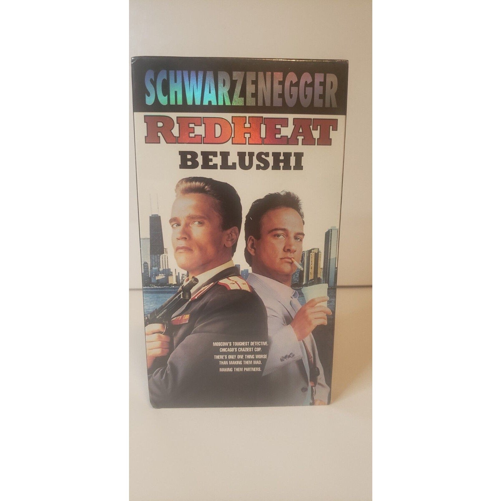 Red Heat VHS New Sealed 1997 Schwarzenegger Belushi
