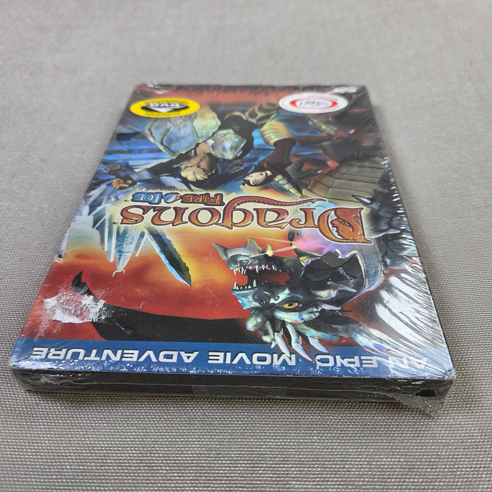 Dragons Fire & Ice DVD 2004 Sealed New Mega Bloks Animated Movie