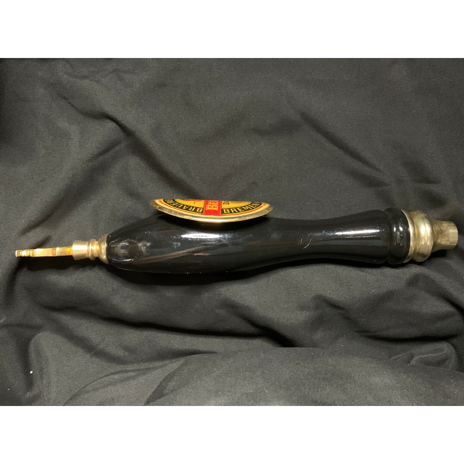 Beck's Dark Beer Tap Handle German Import Black Gold 13 Inch Keg Pull