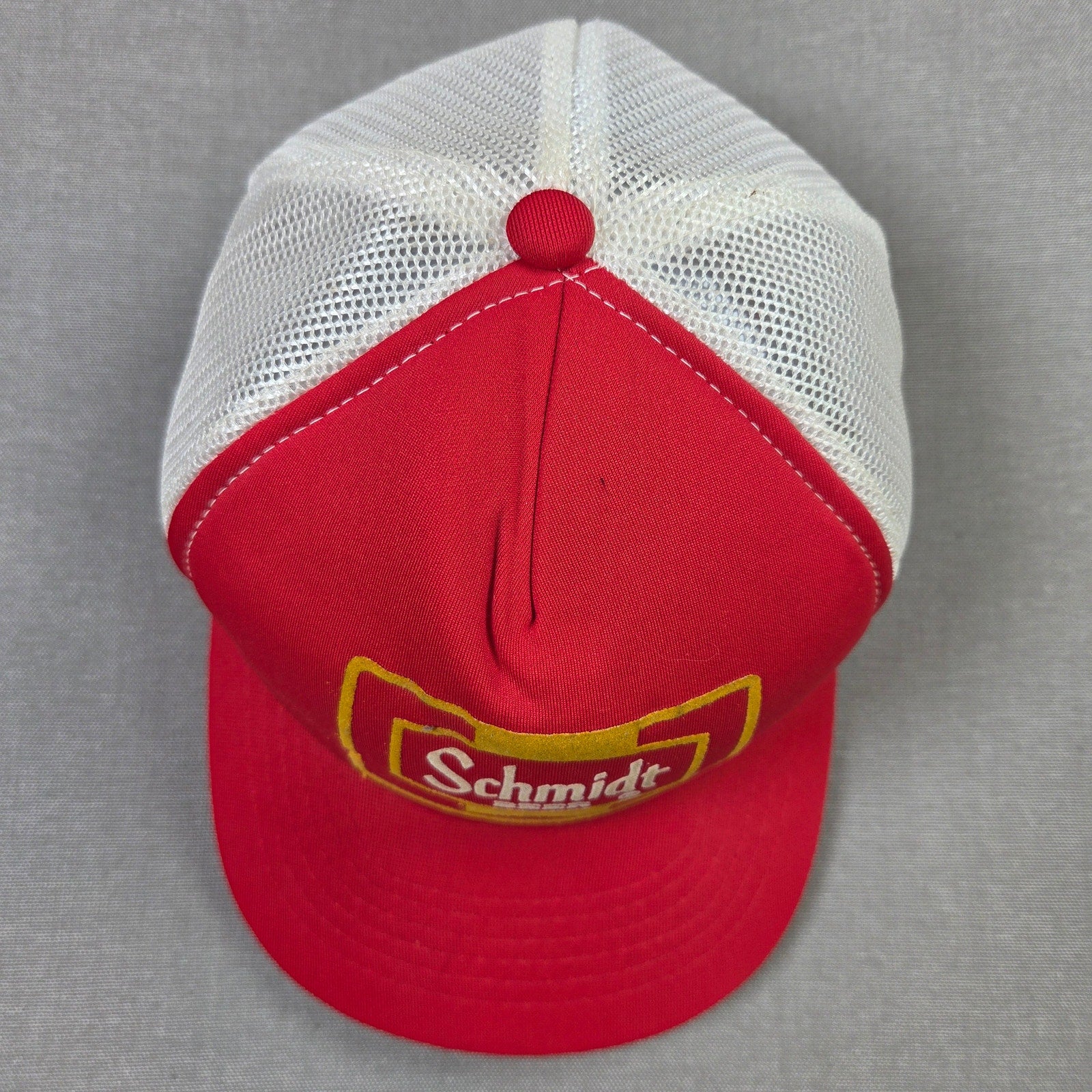 Schmidt Beer Vintage YoungAn Mesh Trucker Hat Snapback Made Korea OSFA