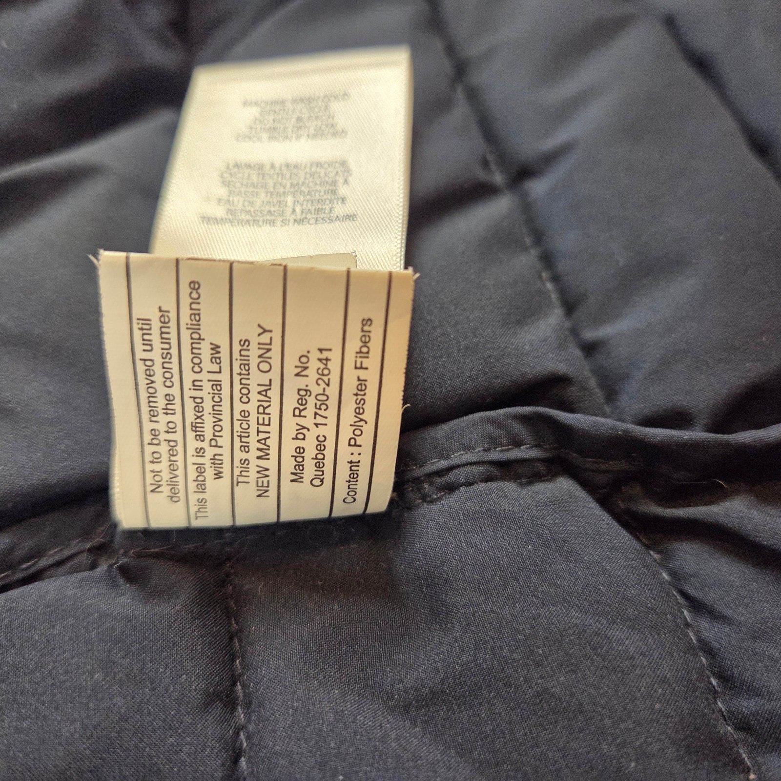 Lauren Ralph Lauren Women’s Long Hooded Puffer Coat Jacket Navy Size Large