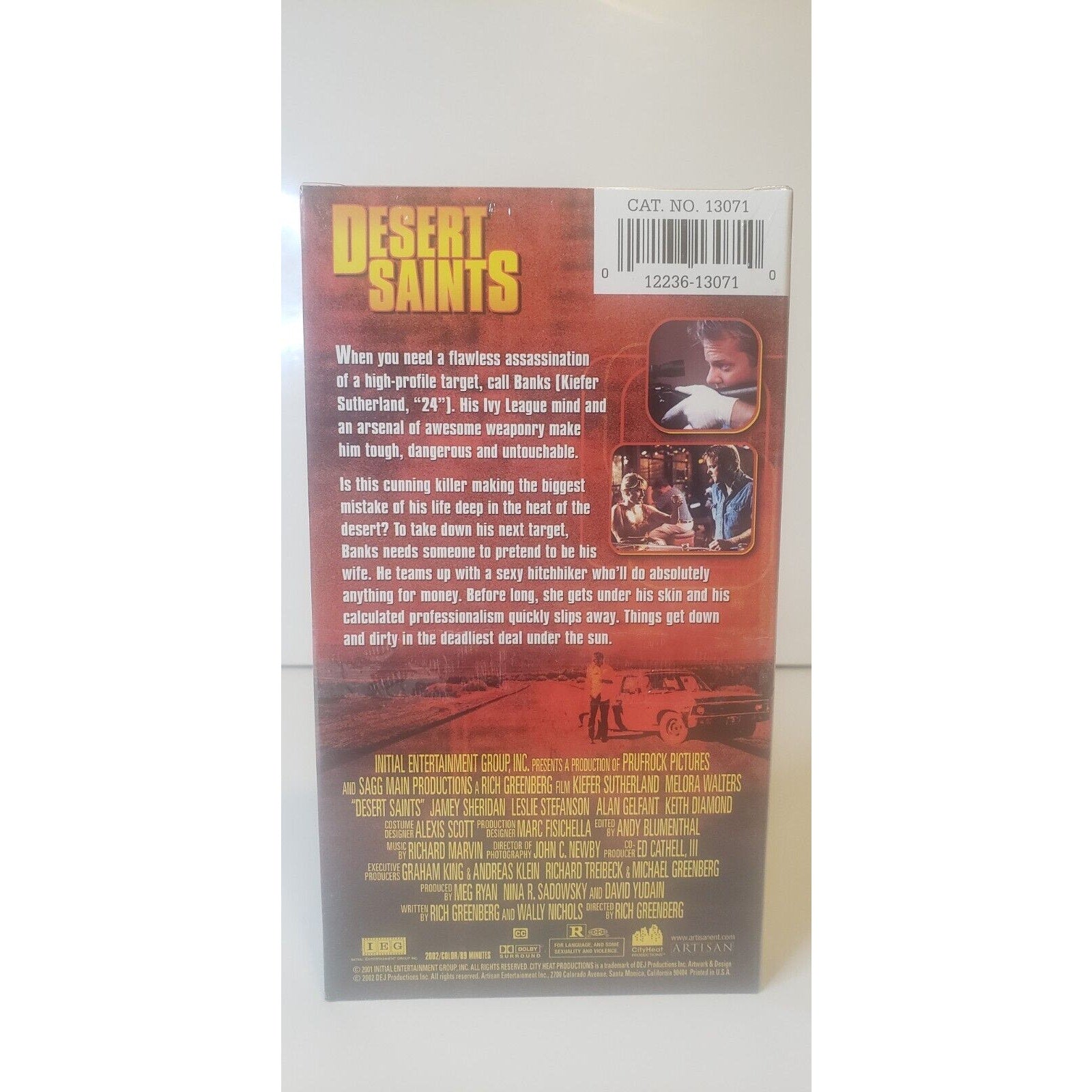 Desert Saints VHS, 2002 New Sealed Kiefer Sutherland