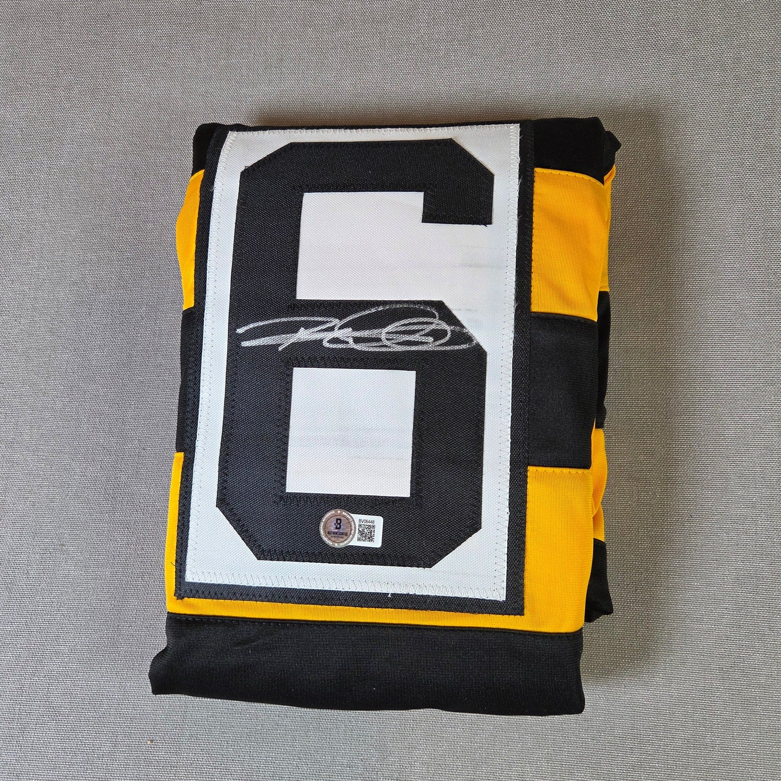 Rod Woodson Autographed Steelers Bumblebee Style Jersey Beckett Authentication