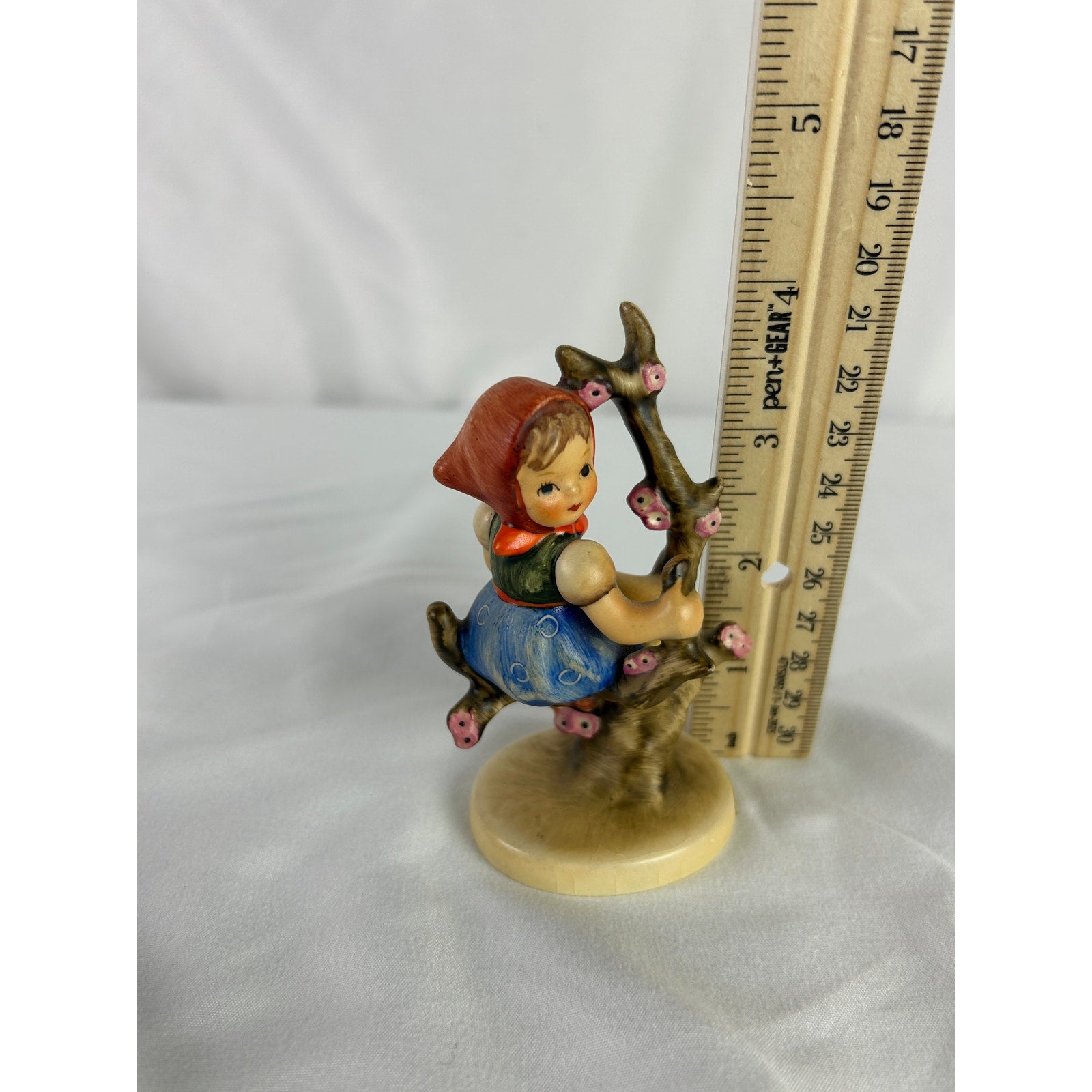 Goebel Hummel Apple Tree Girl Figurine West Germany 3 Inch