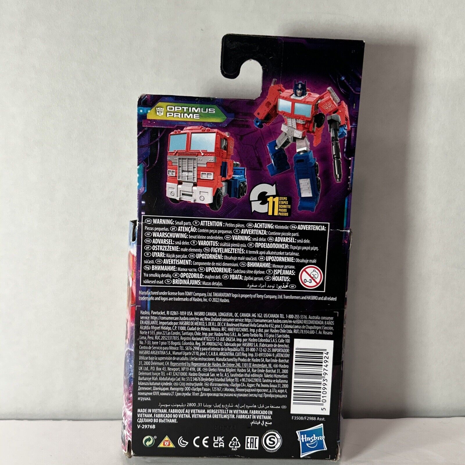 Transformers Toys Generations Legacy Core Optimus Prime Action Figure