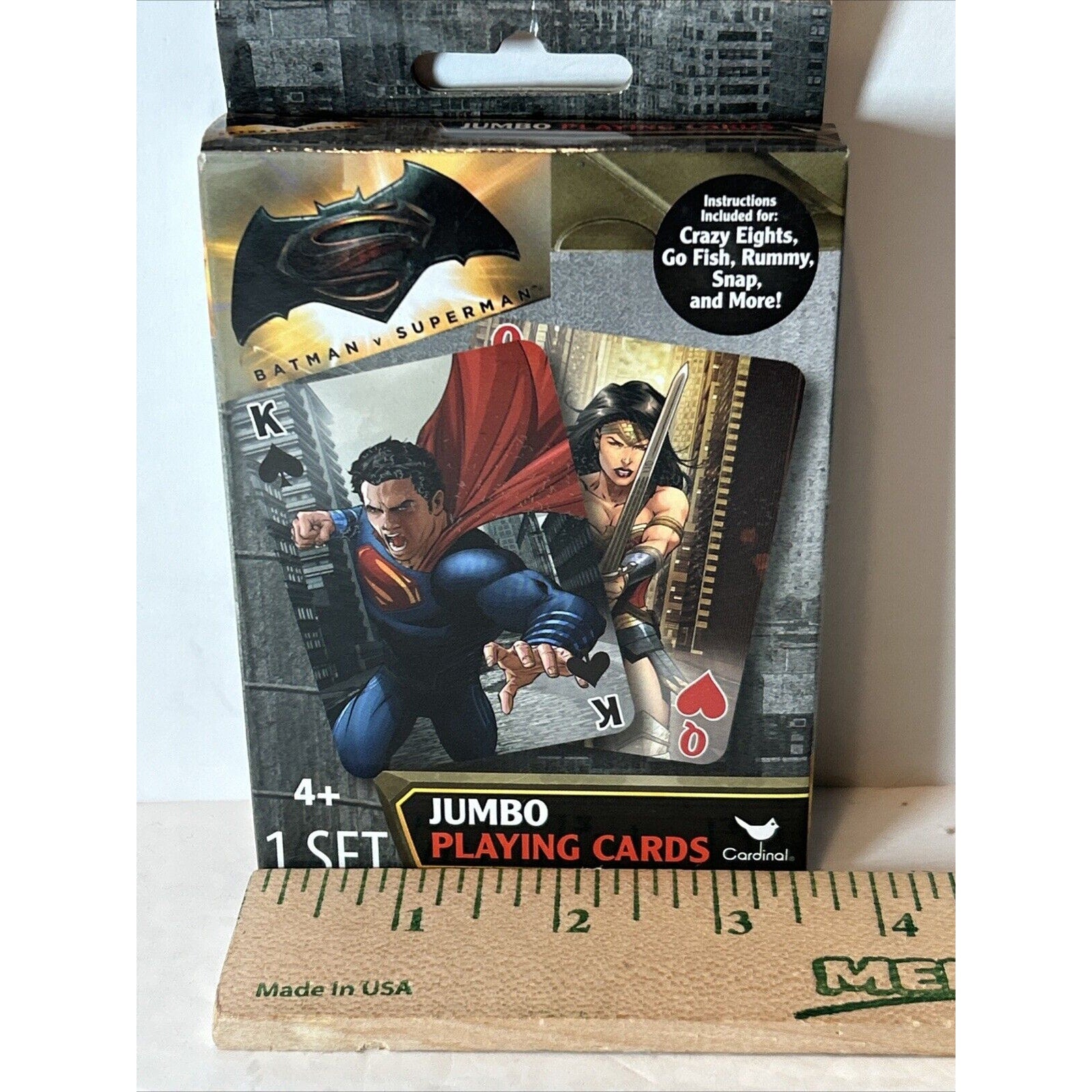 Batman V Superman Jumbo Playing Cards