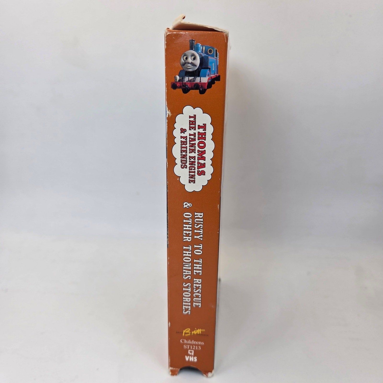 Thomas Tank Engine Rusty To The Rescue VHS George Carlin 1995 ST1213 Tape