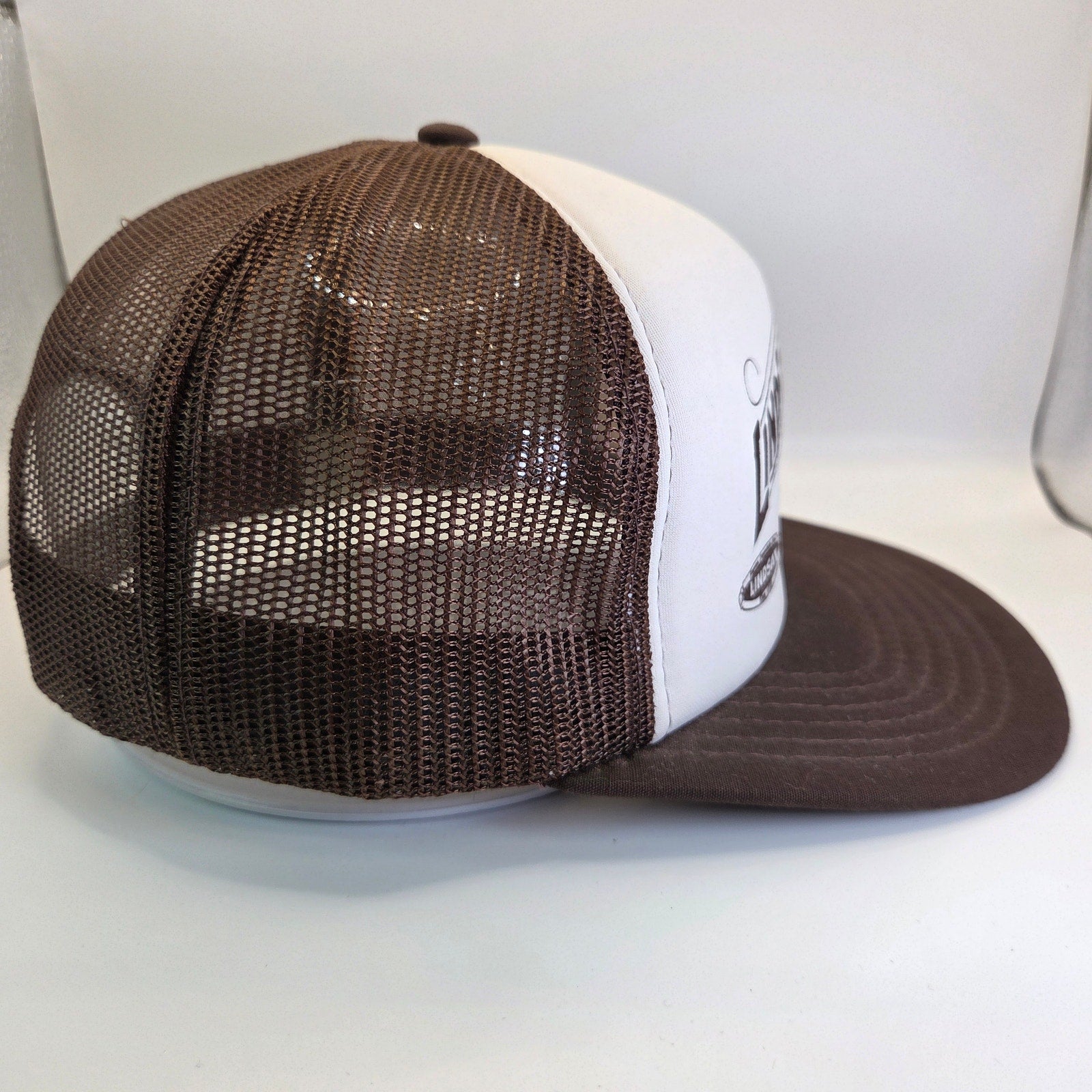 Vintage 1986 Lindsay Bros Co Trucker Hat Snapback 100 Year Yupoong Korea