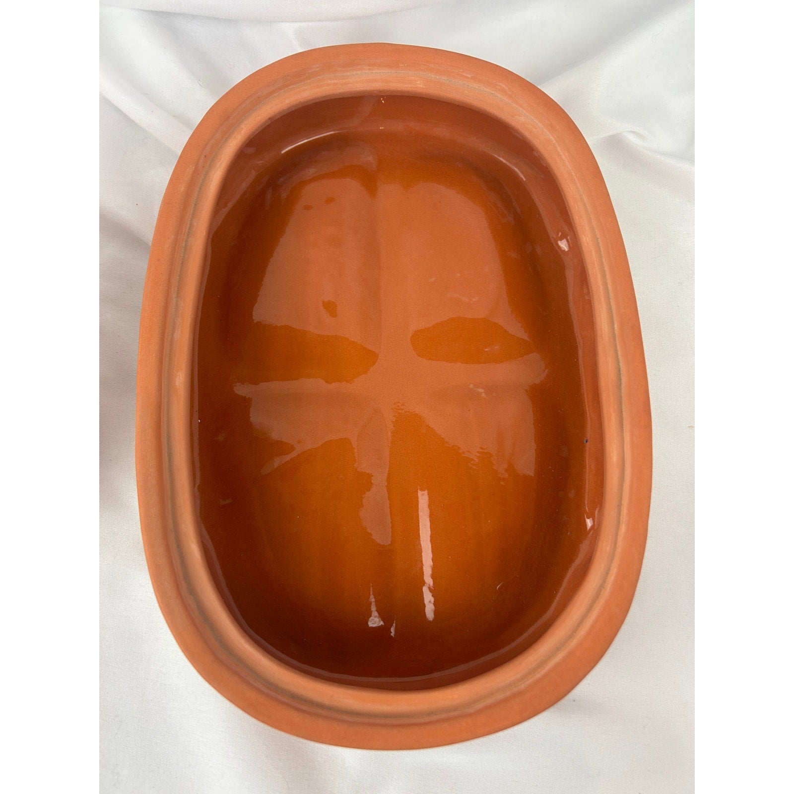 Vintage Pumpkin Covered Serving Dish Boston Warehouse 1994 Ceramic