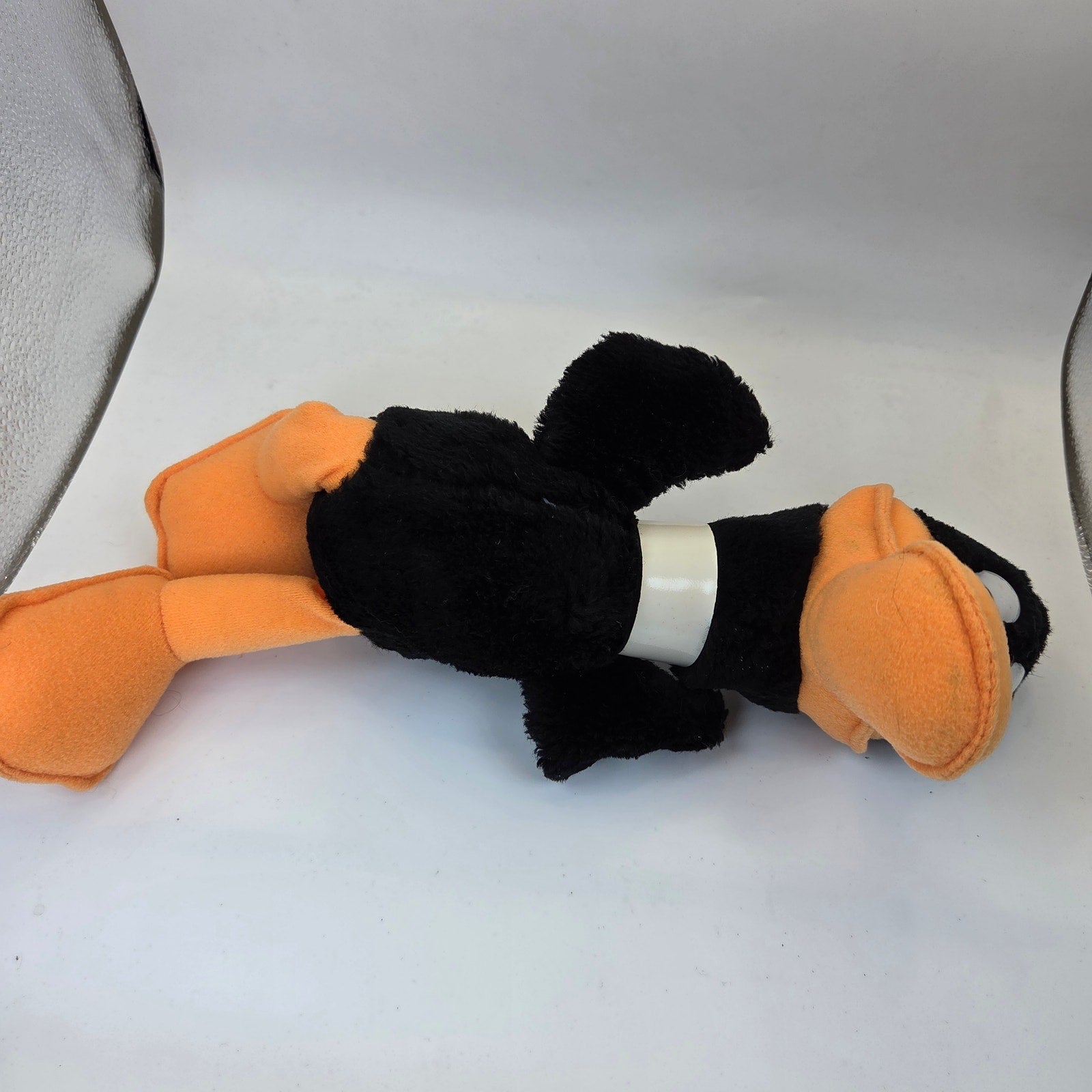 Warner Bros Daffy Duck Plush 1987 Mighty Star Korea Item 1621 Vintage Toy