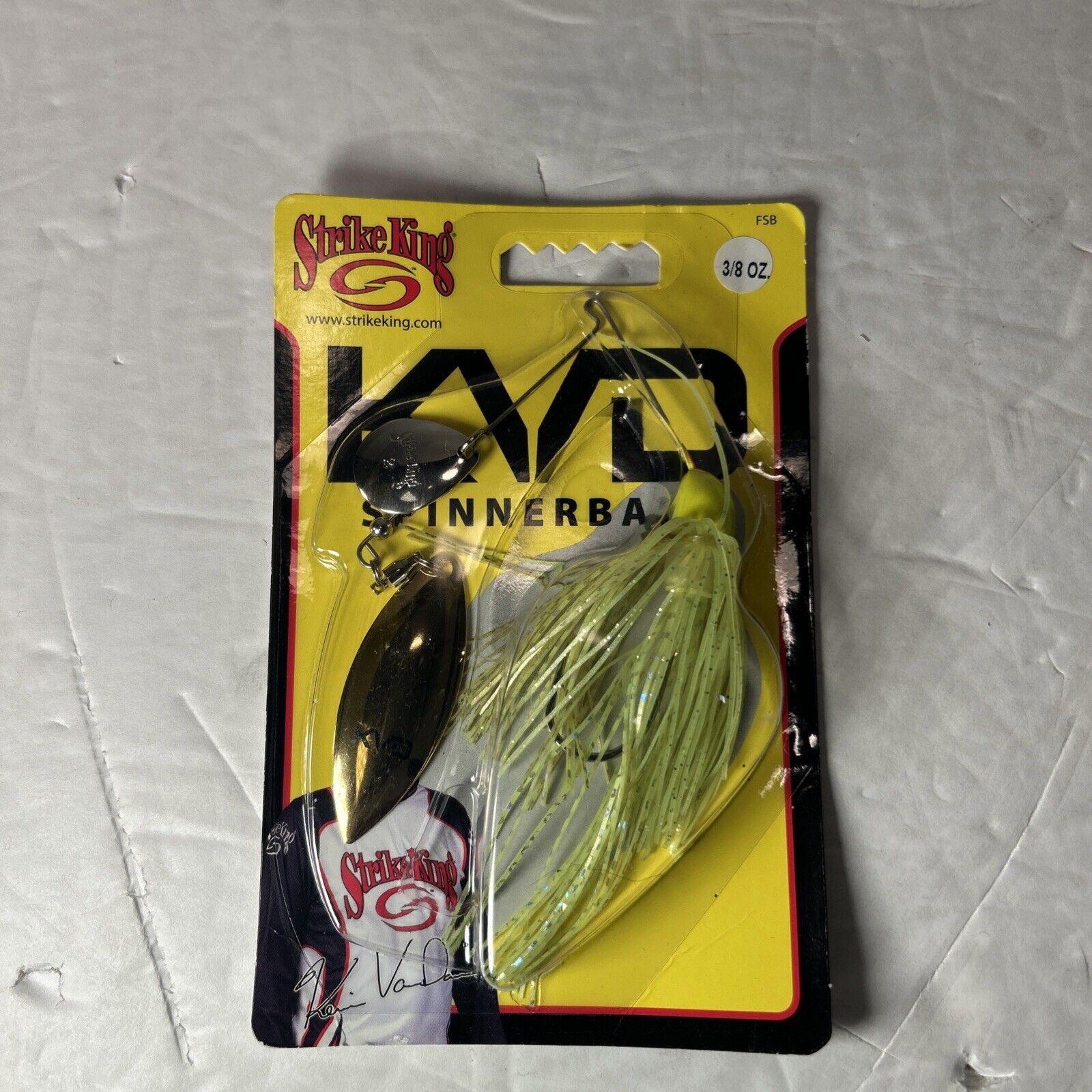 Strike King KVD Spinnerbait FSB38CW-201SG