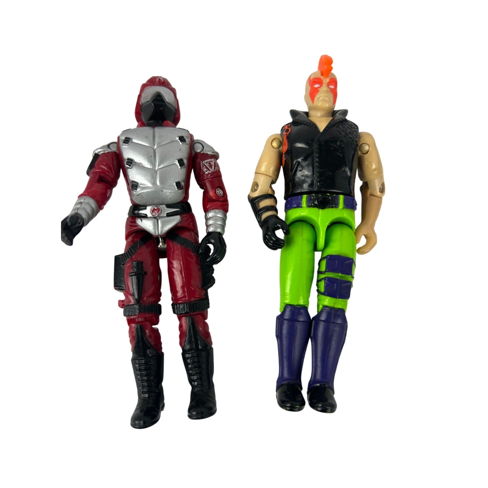 GI Joe Vintage Lot Cobra Commander Zartan Night Creeper Crimson Guard