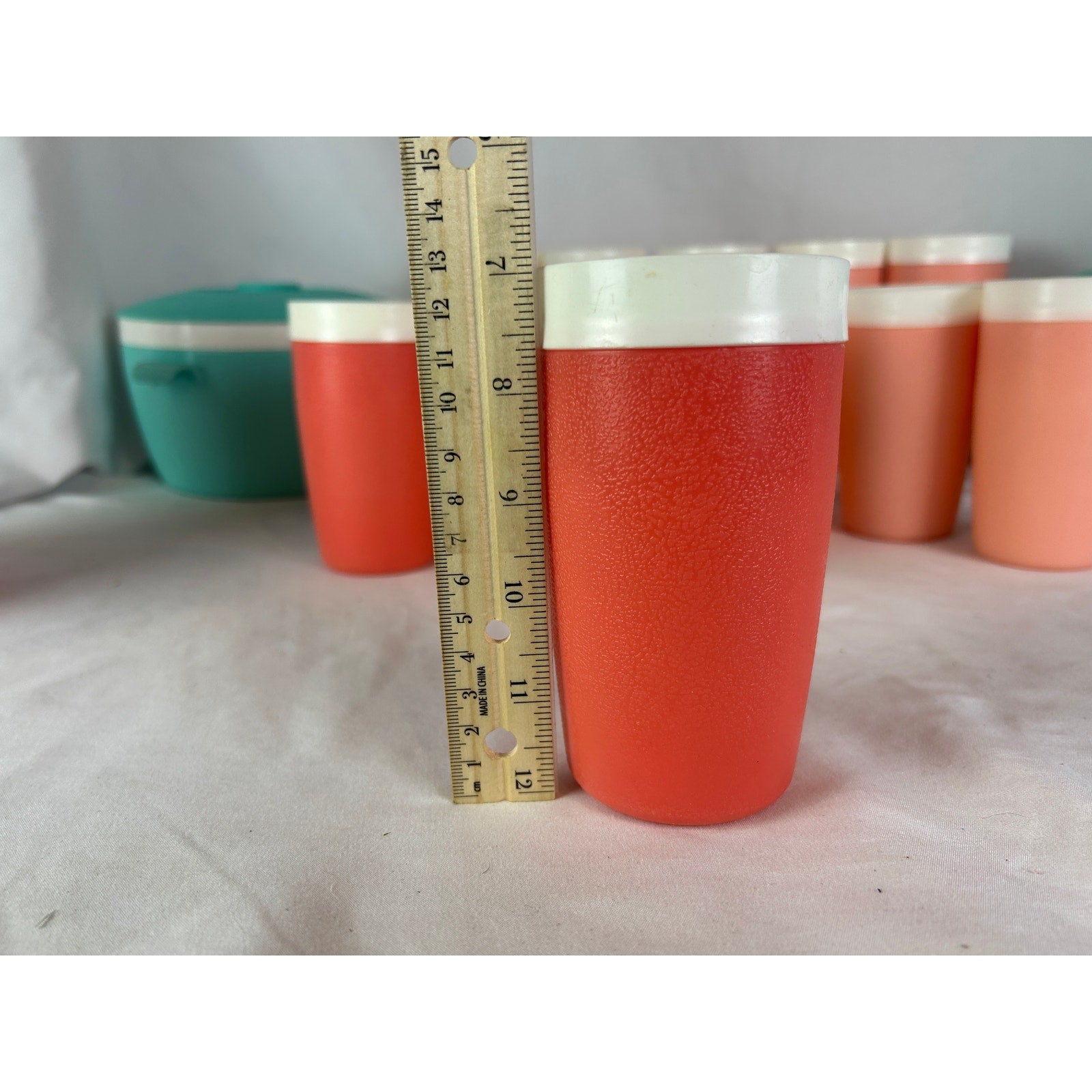Bolero Therm O Ware MCM Bowl Tumbler Ice Bucket Set Retro Pastel Lot