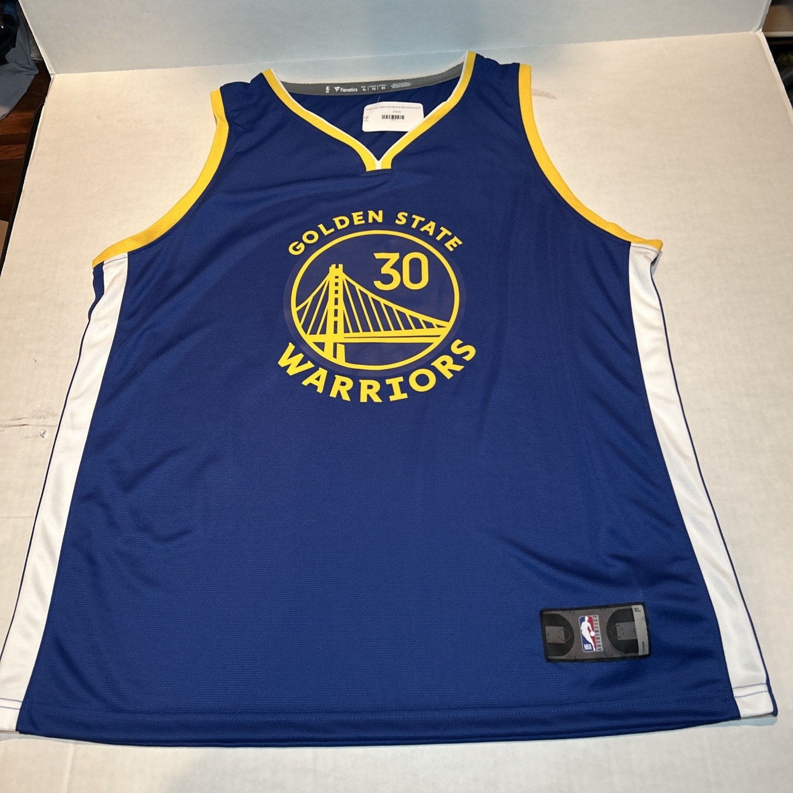 Steph Curry #30 Golden State Warriors- Fanatic Basketball Jersey - Size XL