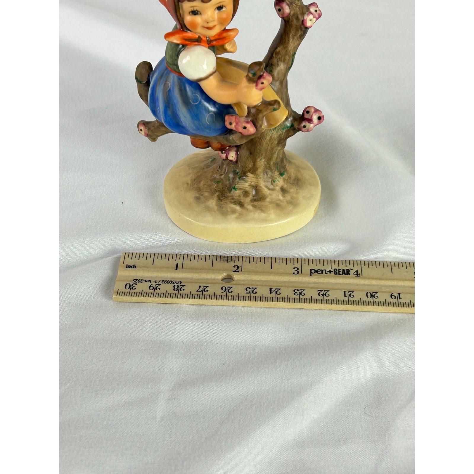 Goebel Apple Tree Girl West Germany Porcelain Figurine 5 Inch
