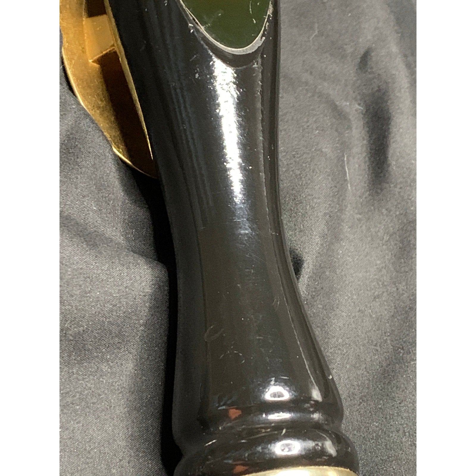Beck's Dark Beer Tap Handle German Import Black Gold 13 Inch Keg Pull