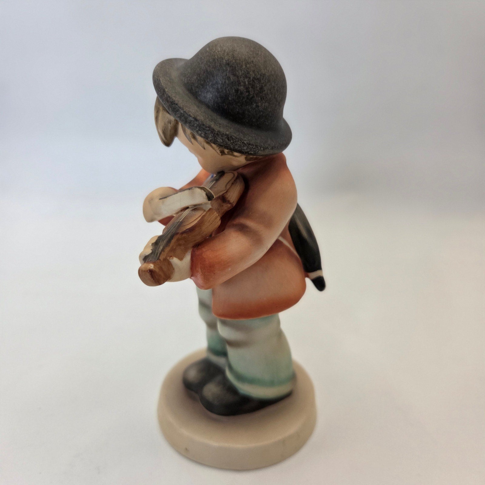 Goebel Hummel Little Fiddler Violin Boy Figurine W Germany Bee V 5in Vintage