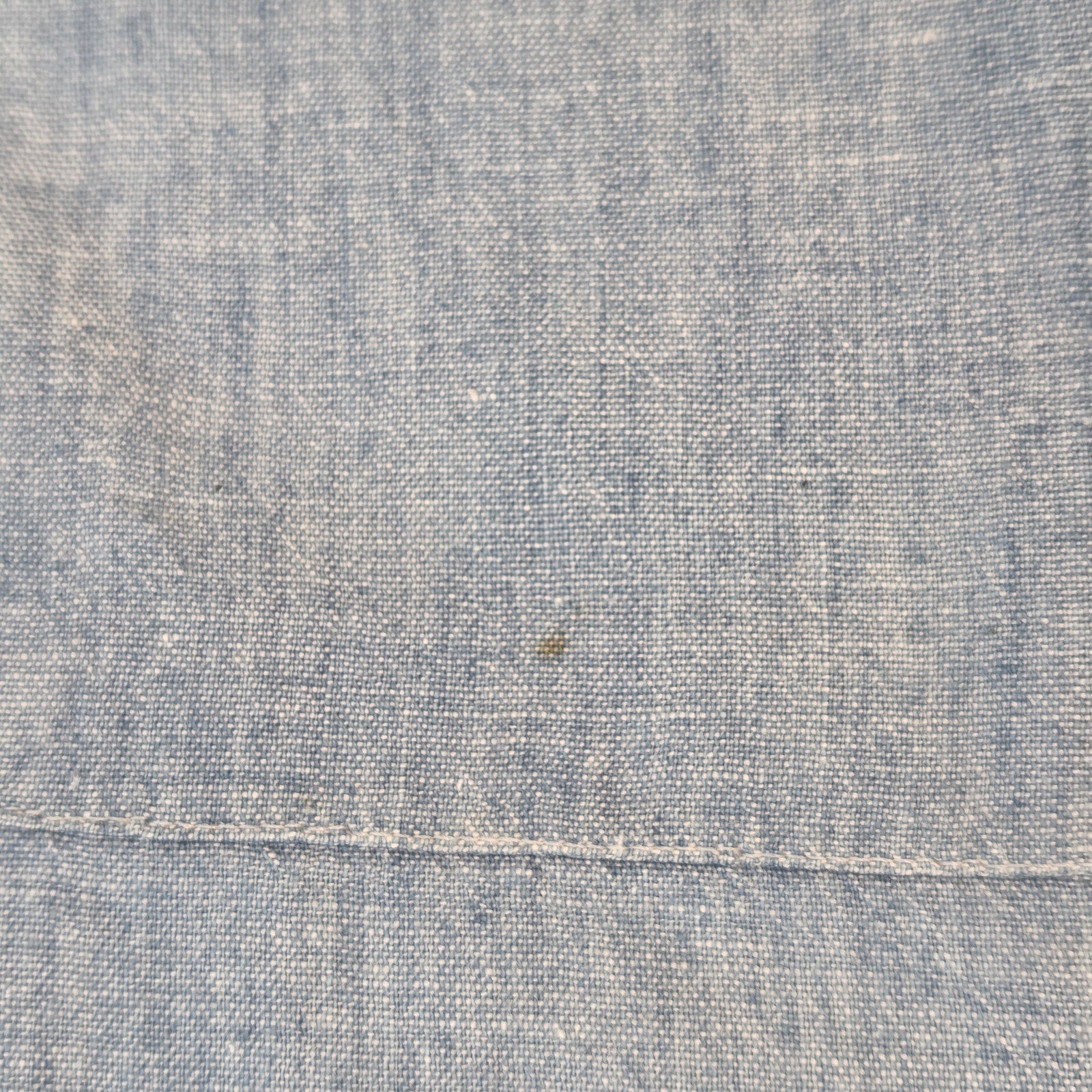 Abercrombie & Fitch The Big Shirt Chambray Button Down USA Mens L Vintage