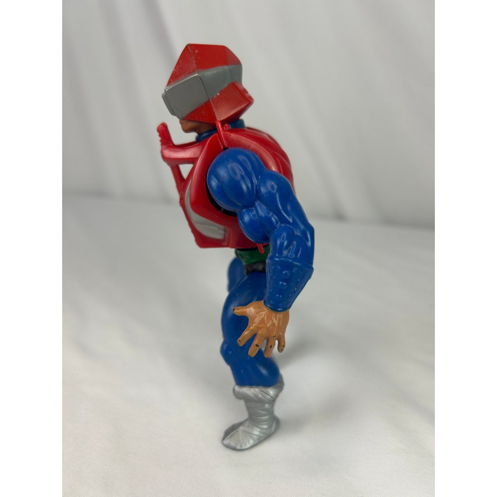 Vintage MOTU Mekaneck Figure w Original Armor Mattel 1983 He-Man