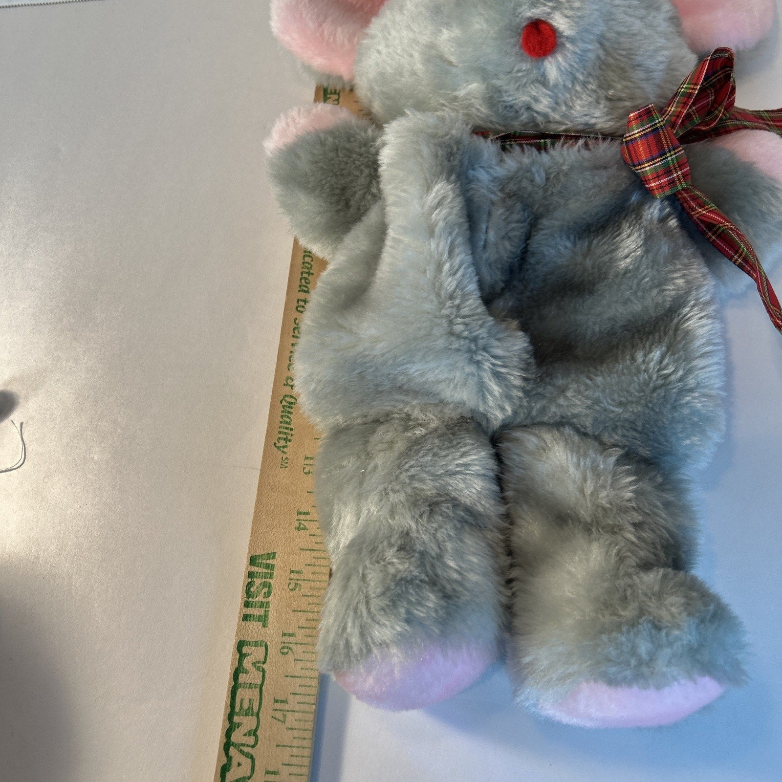 Christmas Plush Mouse Lot of Four