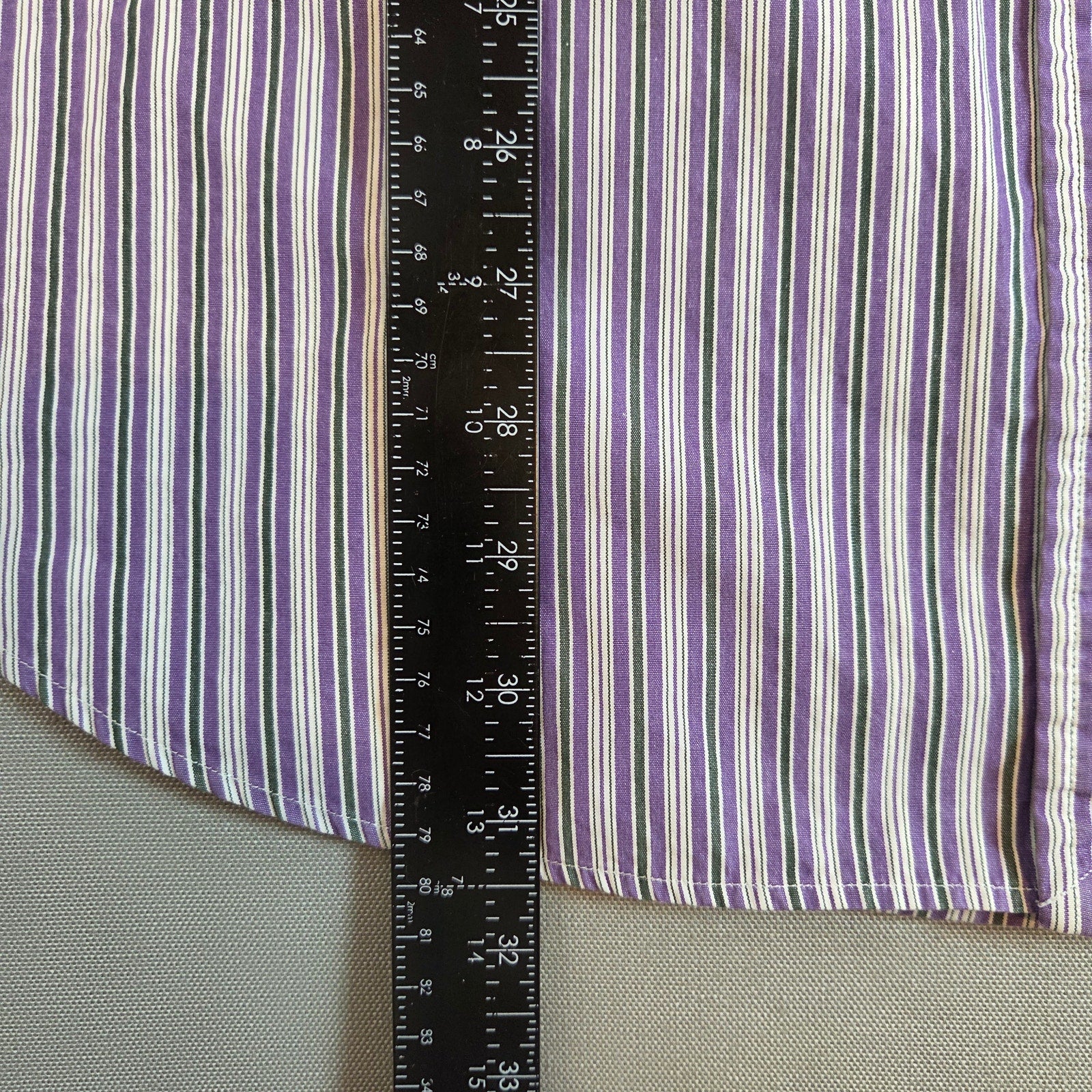 Ralph Lauren Blake Striped Button Down Shirt Men’s L Cotton Hong Kong