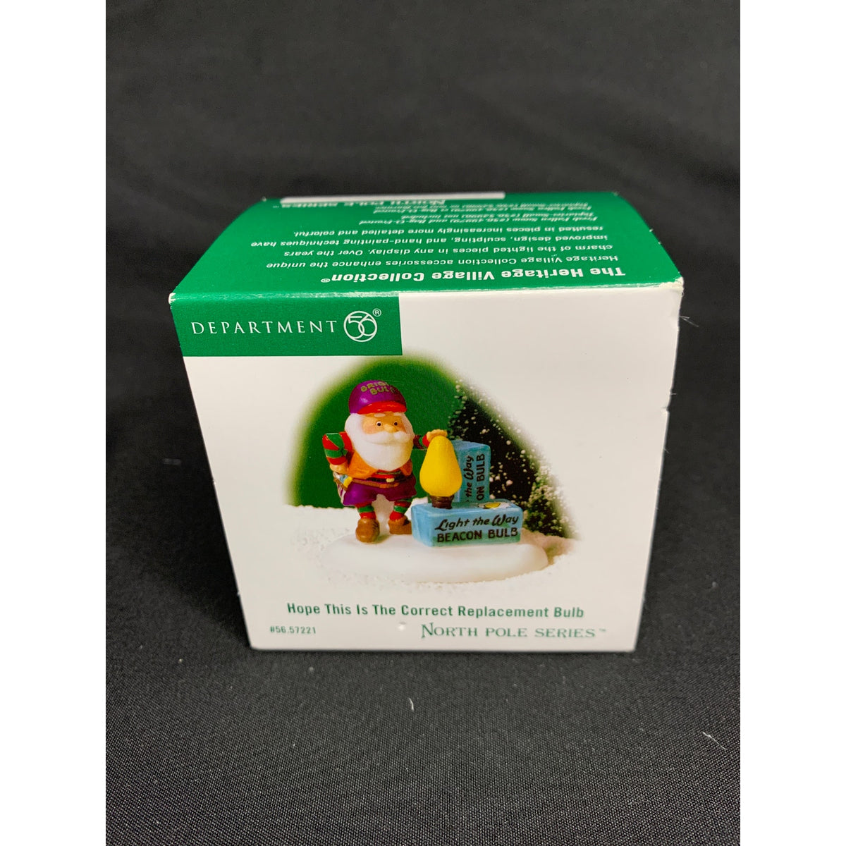 Dept 56 Hope This Is The Correct Replacement Bulb 57221 North Pole Series