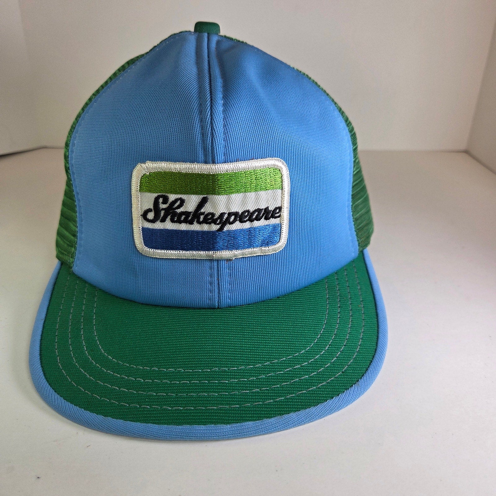 Vintage 1980s Shakespeare Fishing Trucker Hat Snapback USA