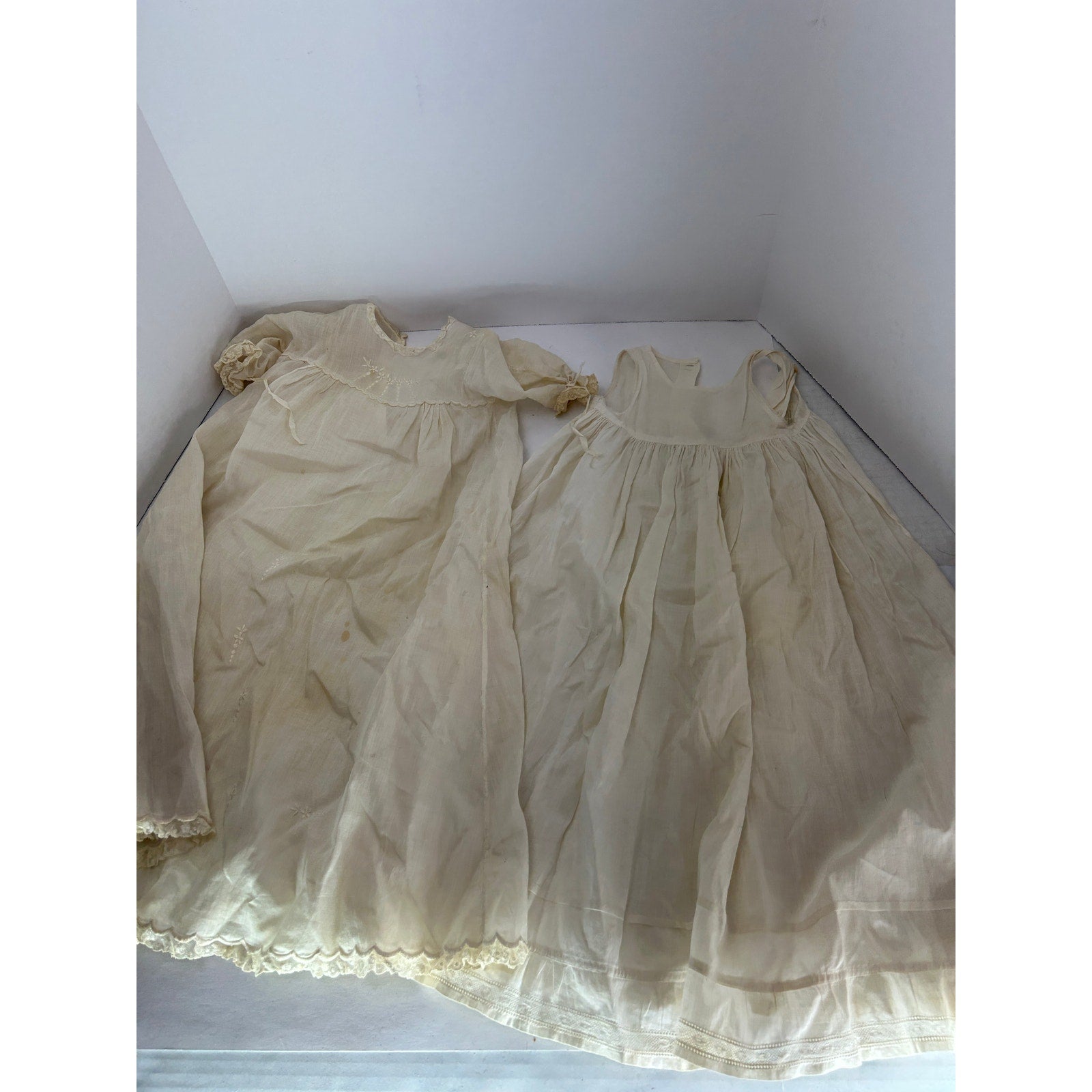 Antique Armand Marseille 16 inch Dream Baby Bisque Doll Cloth Body 1923