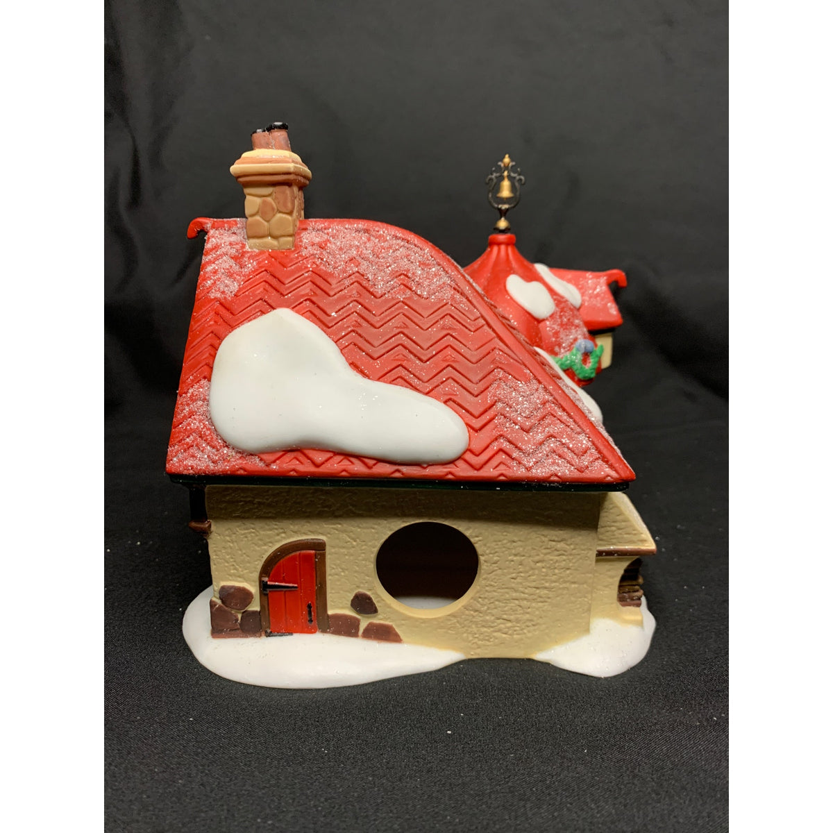 Dept 56 Custom Stitchers 56400 North Pole Elf Land Lighted Building 1998 Box