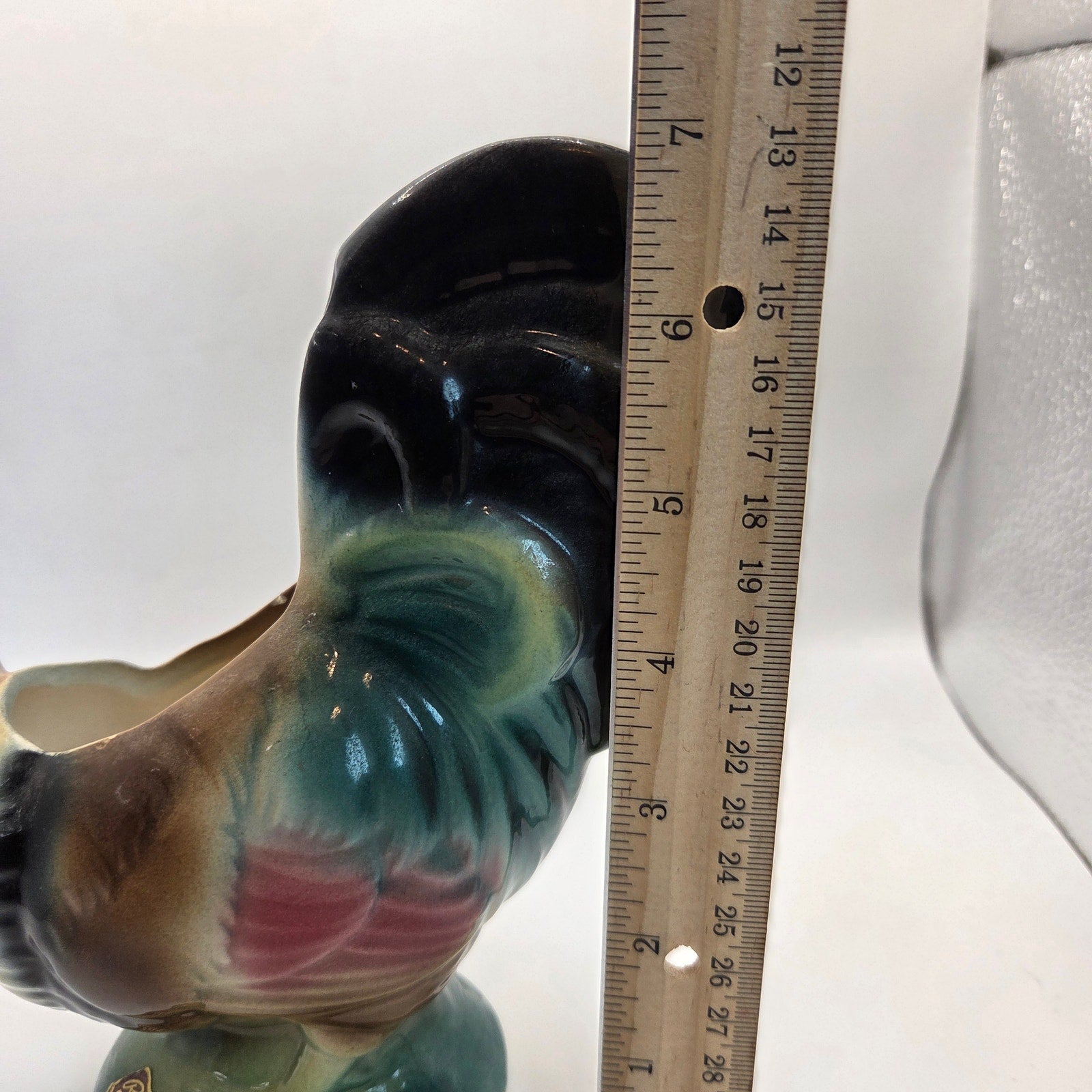 Vintage Royal Copley Rooster Planter Lot of 3 Mid Century Ceramic Pottery