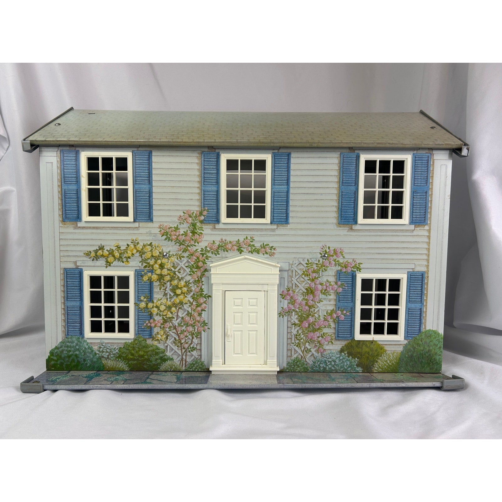 Vintage Wolverine Today’s Kids Rosewood Manor Tin Litho Colonial Dollhouse