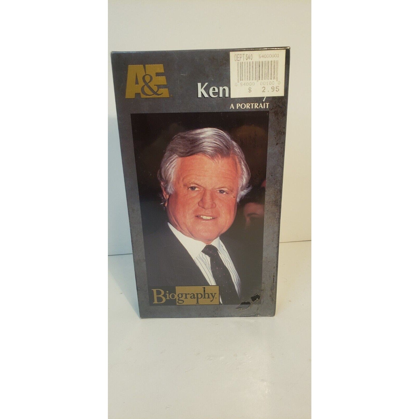A&E Biography Ted Kennedy A Portrait 1995 VHS New Sealed