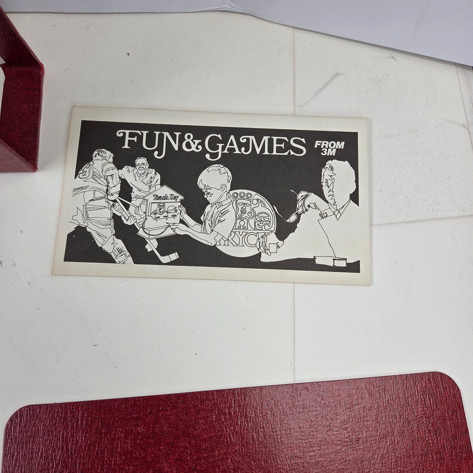 Vintage 1962 3M TwixT Bookshelf Strategy Board Game Complete Excellent
