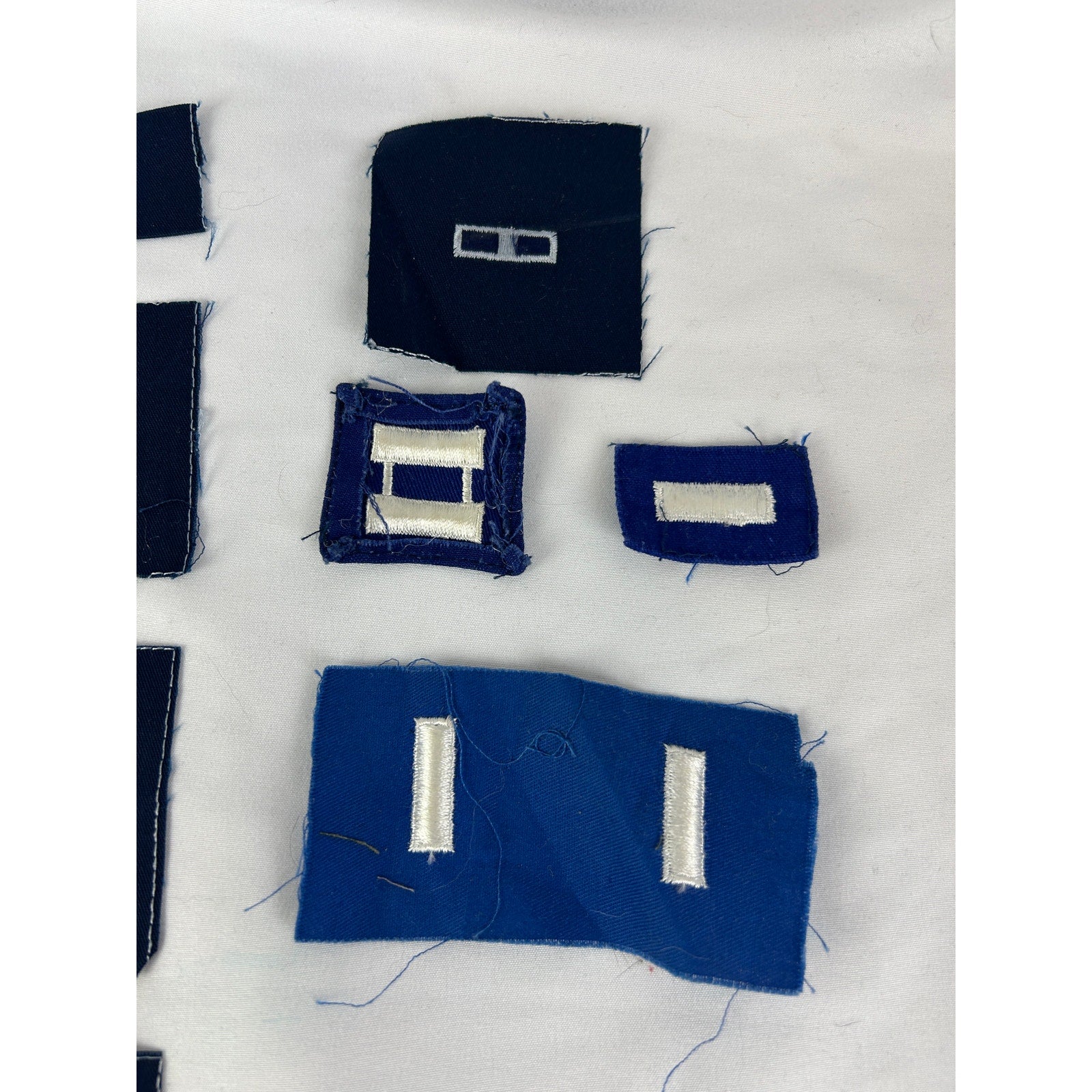 Vintage USAF Rank Patch Lot 25pc Chevron Eagle Insignia Military 22 pieces