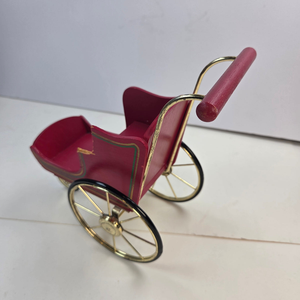 Pleasant Company American Girl Samantha Elegant Doll Pram Carriage Vintage