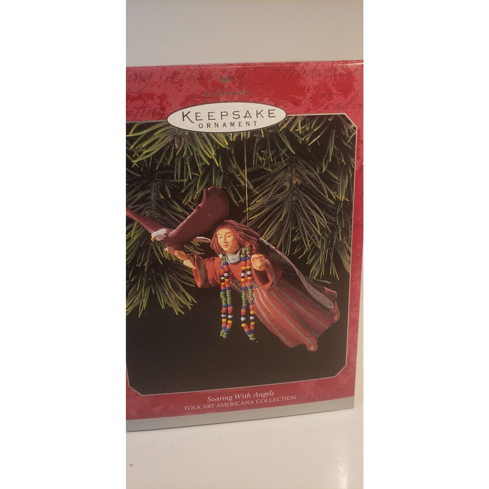 Hallmark Keepsake Ornaments Angel Lot of 2 Soaring w/Angels & Heavenly Melody