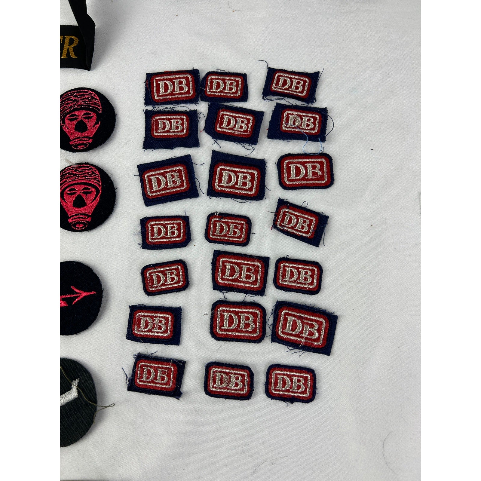 Vintage German Military Patch Lot Bundeswehr Navy DB Insignia 58pc