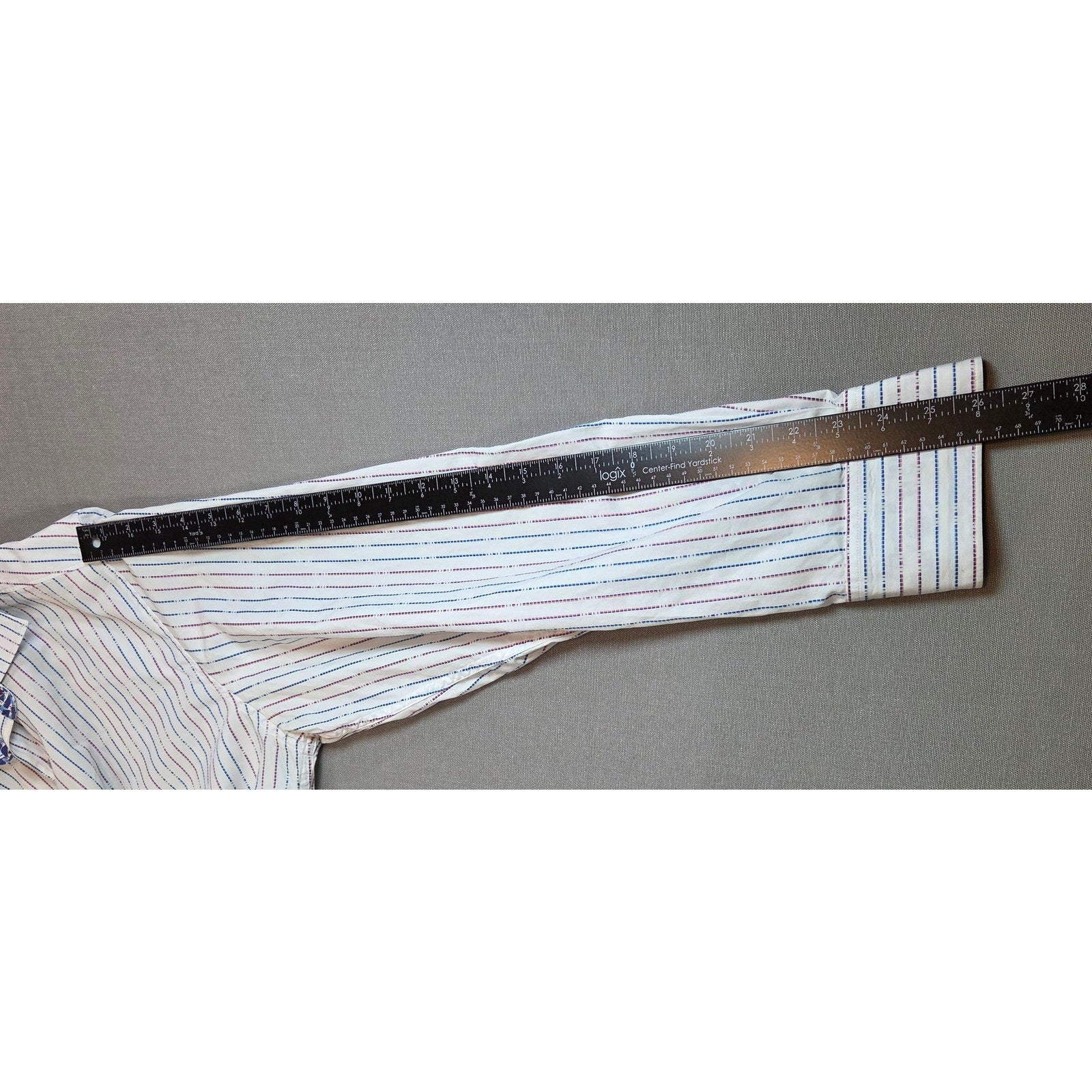 Robert Graham Classic Fit Striped Shirt XL Knowledge Wisdom Truth Cotton