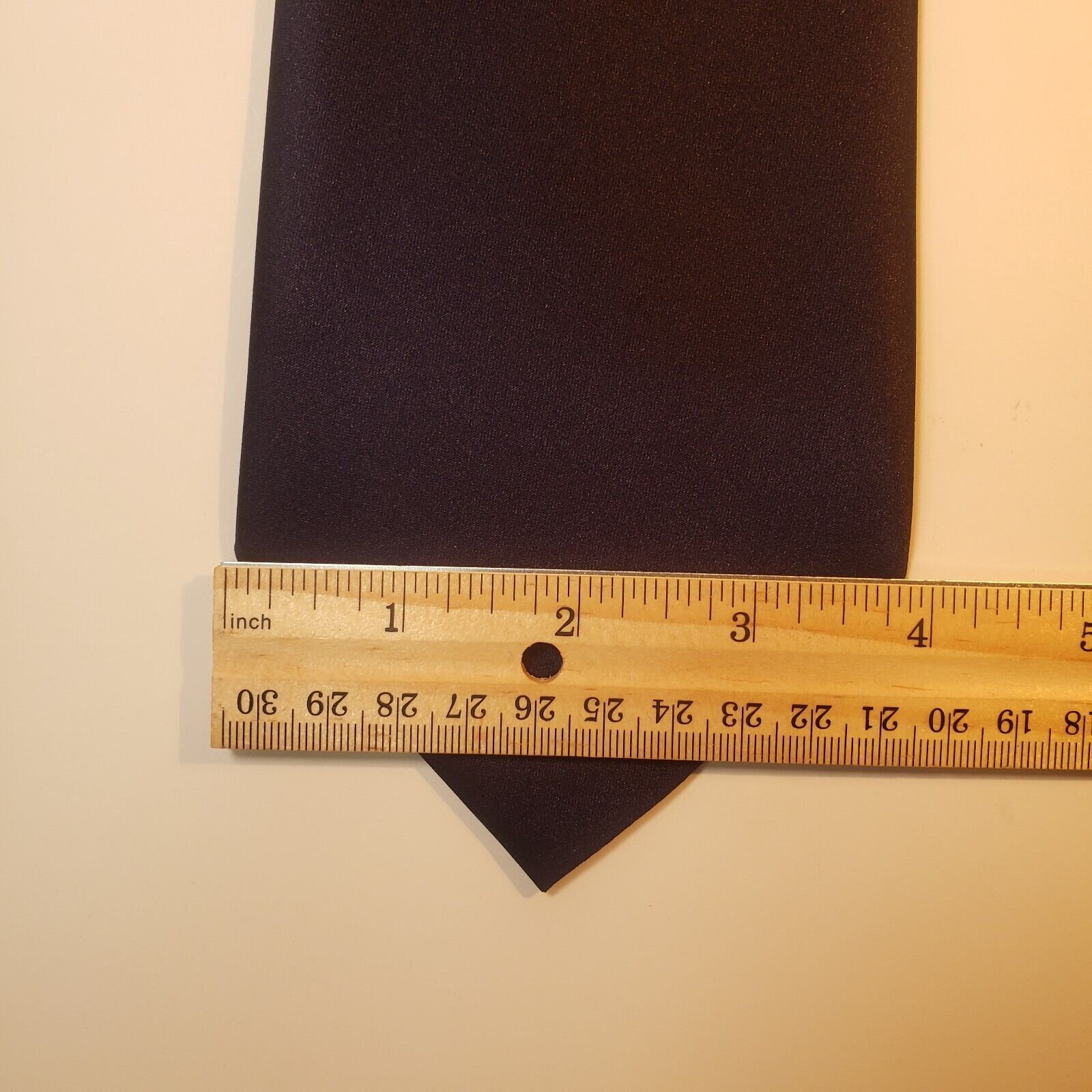 Green Original Solid Navy Blue Tie Made in Korea
