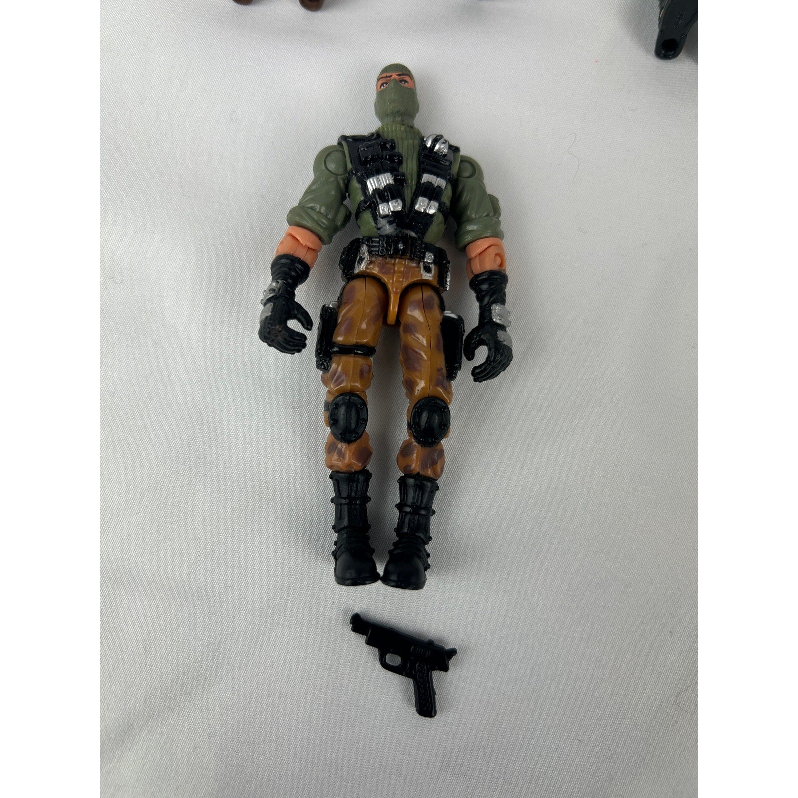 GI Joe Figure Lot Duke Beach Head Sgt Stalker Blowtorch Hi Tech